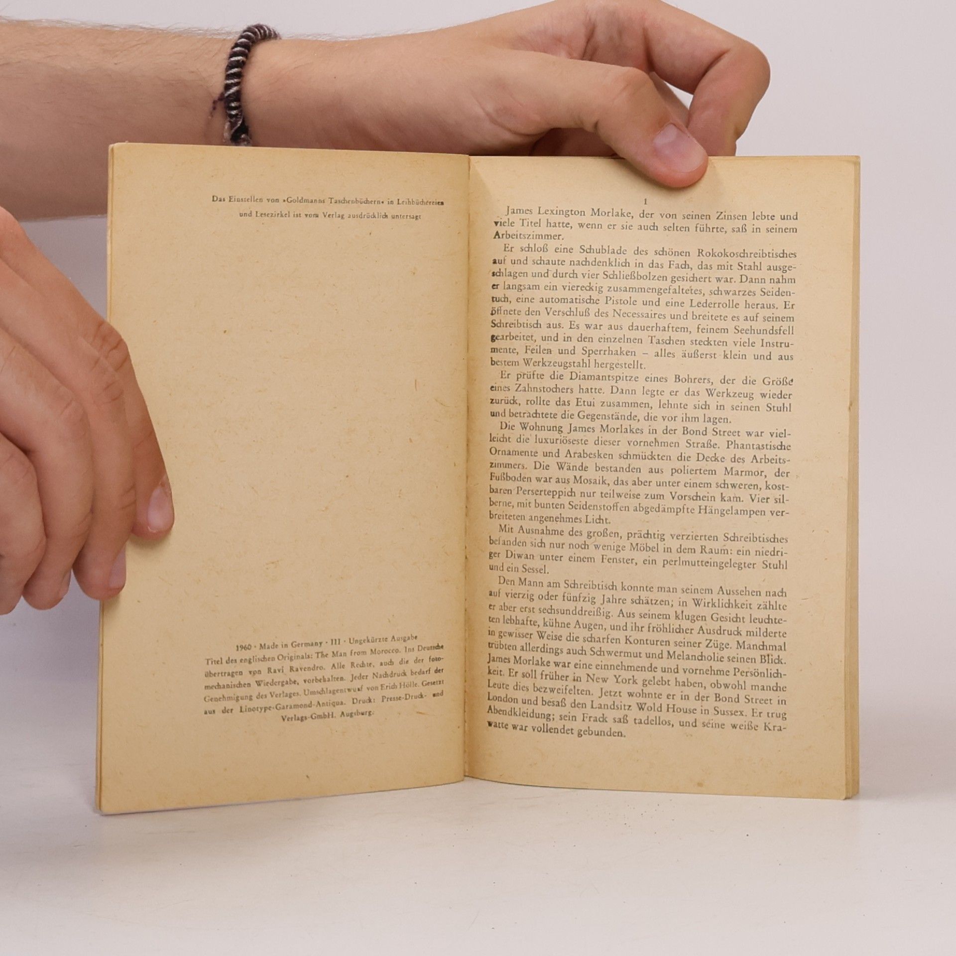 Edgar Wallace Der Mann von Marokko