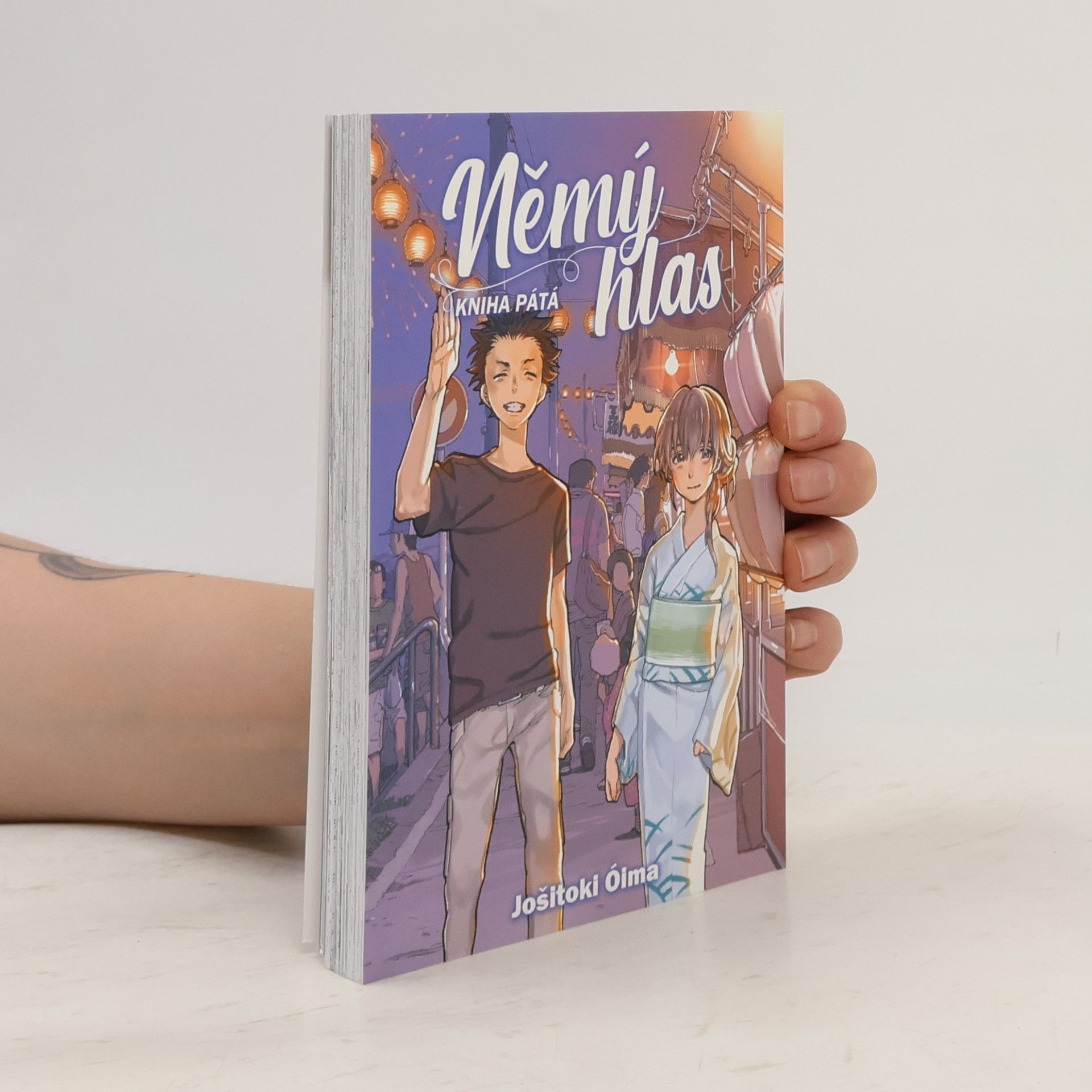 Jošitoki Óima Němý hlas. Kniha pátá