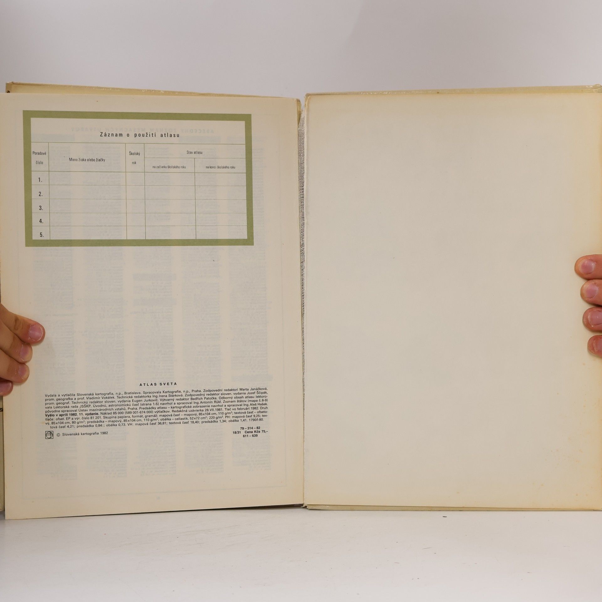 Jozef Ščipák Atlas sveta
