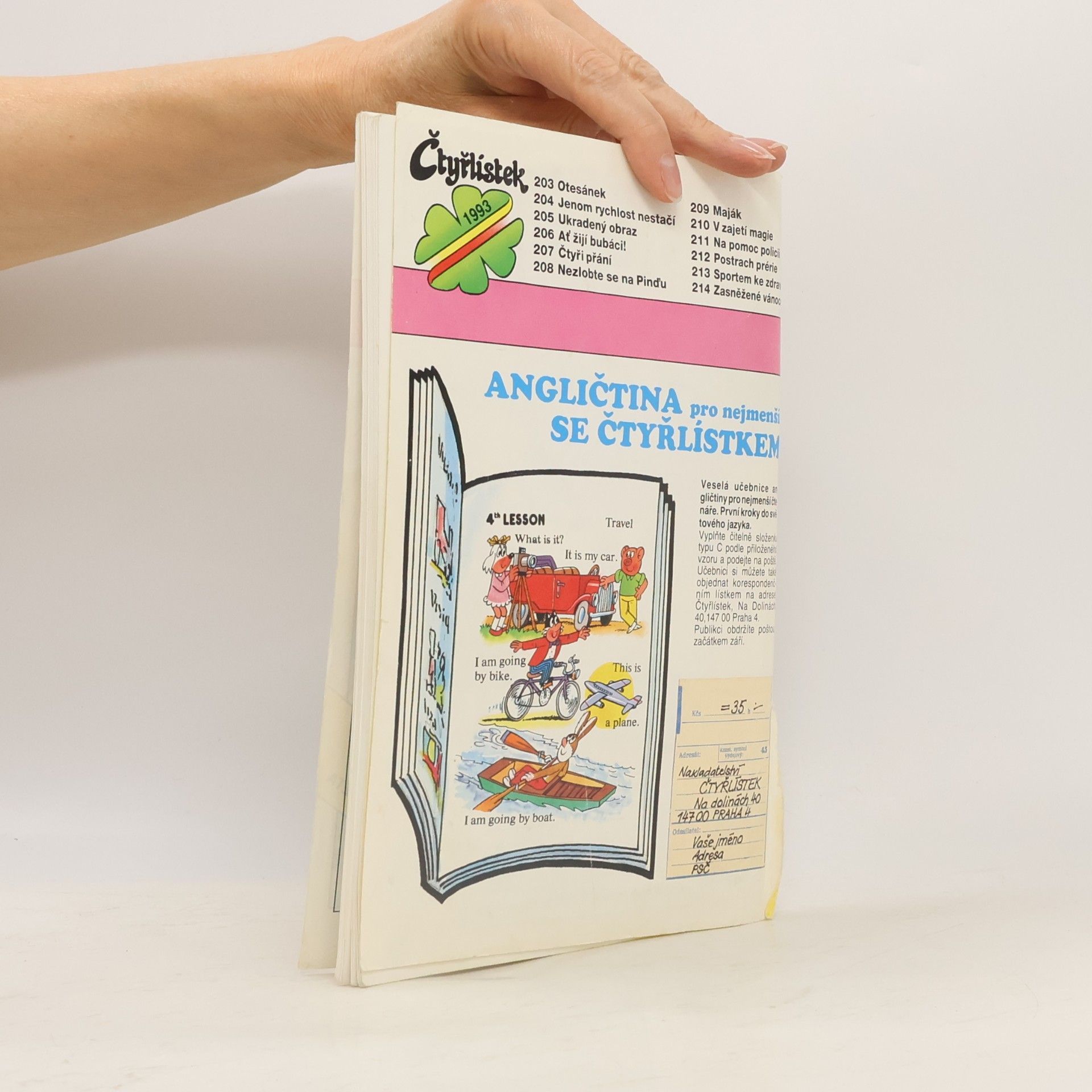 Autores varios Čtyřlístek 7/93. 209