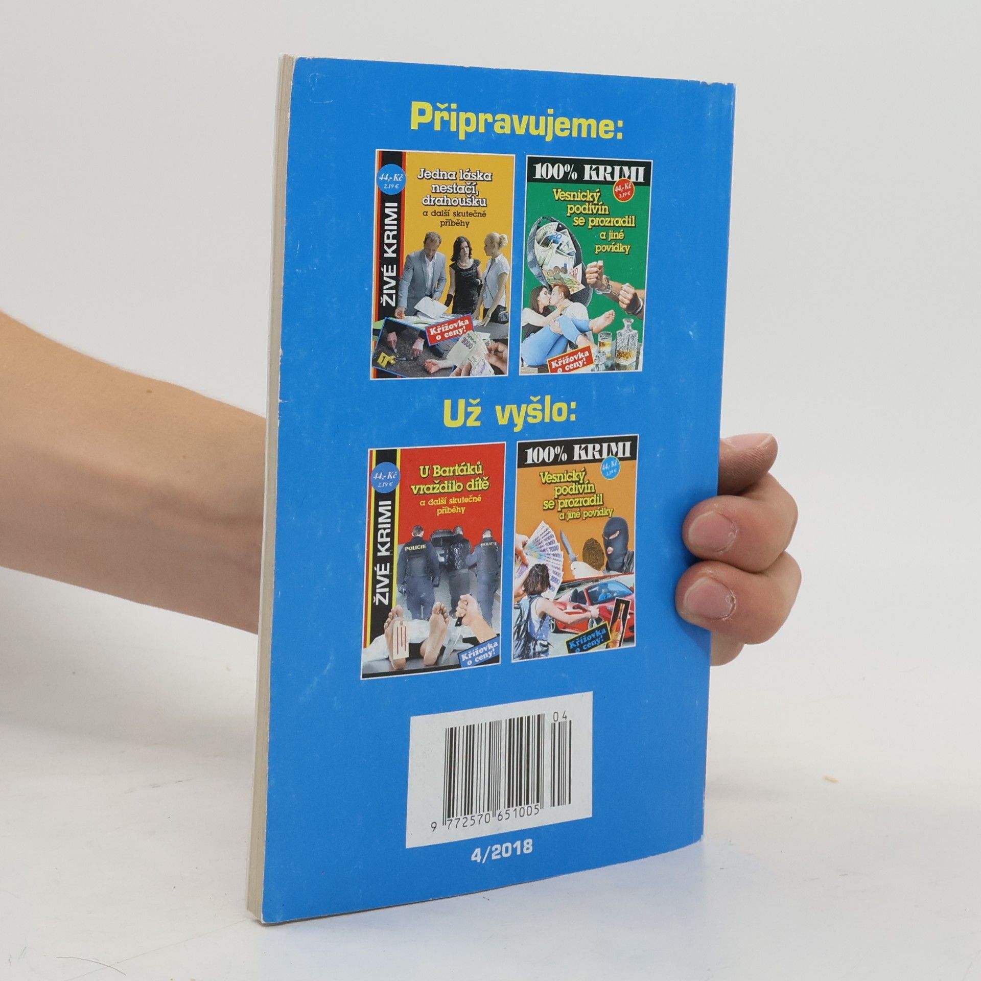 Autorenkollektiv Živé krimi 4/2018. Dokud nás smrt nerozdělní a další skutečné příběhy
