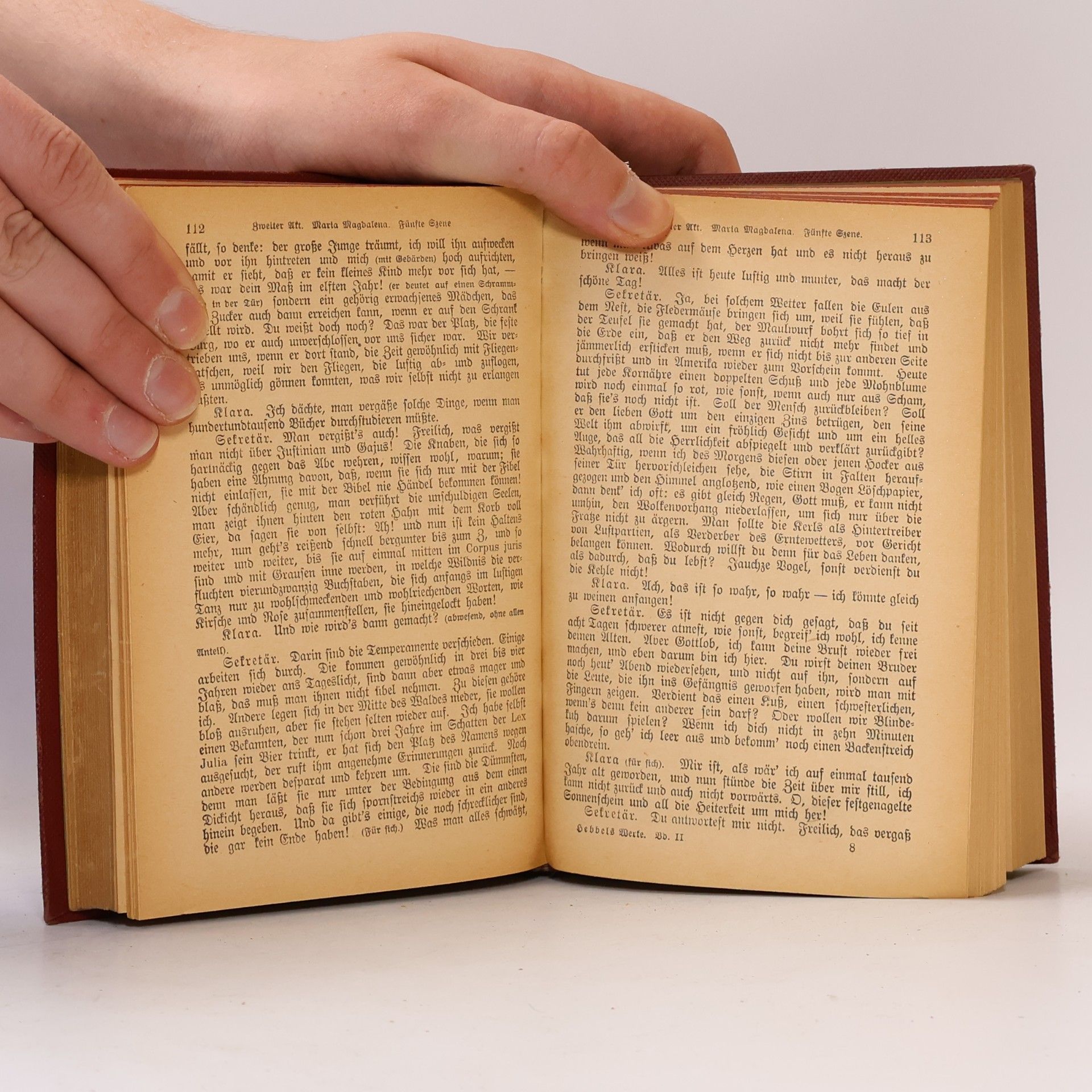 Christian Friedrich Hebbel Sämtliche Werkein zwölf Bänden