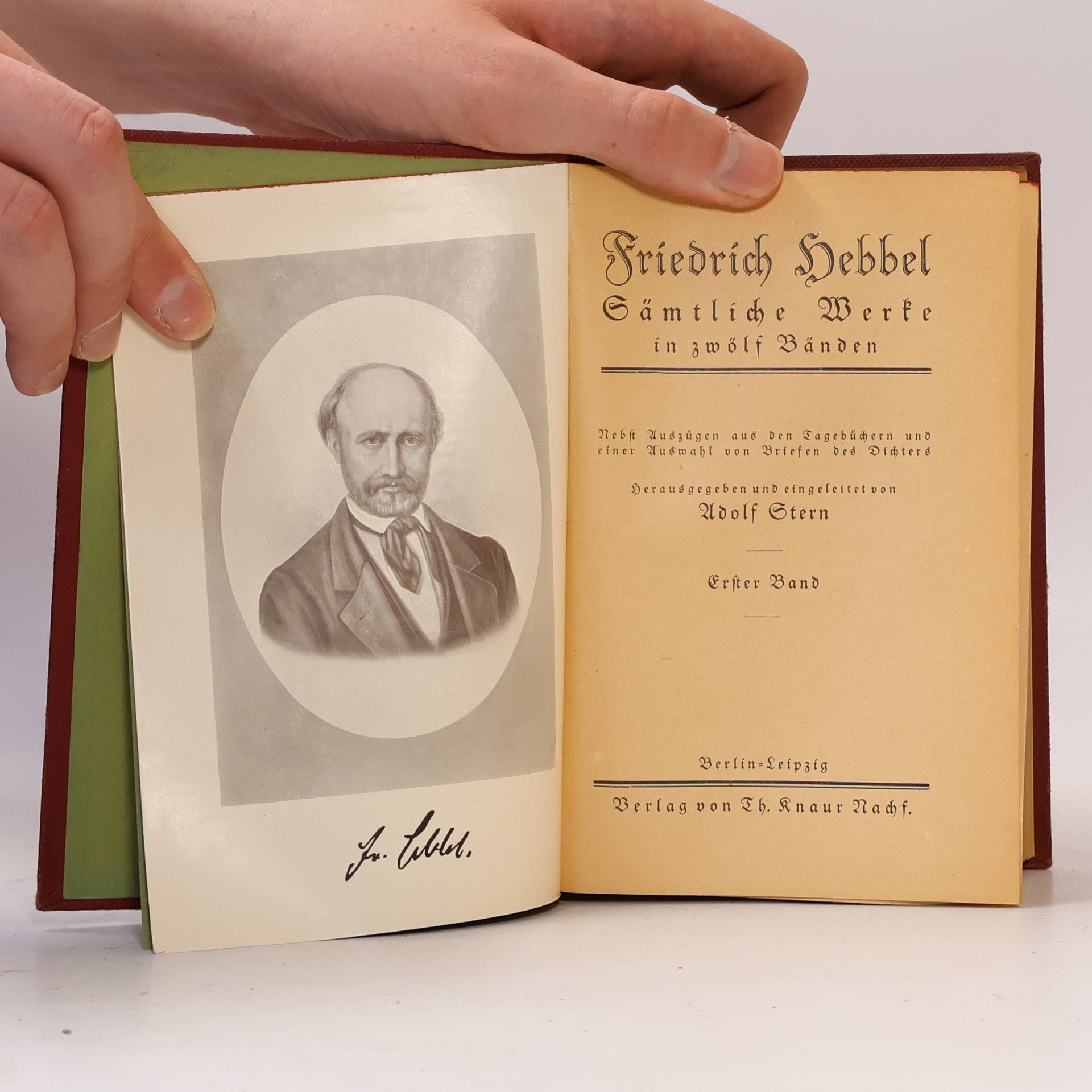 Christian Friedrich Hebbel Sämtliche Werkein zwölf Bänden