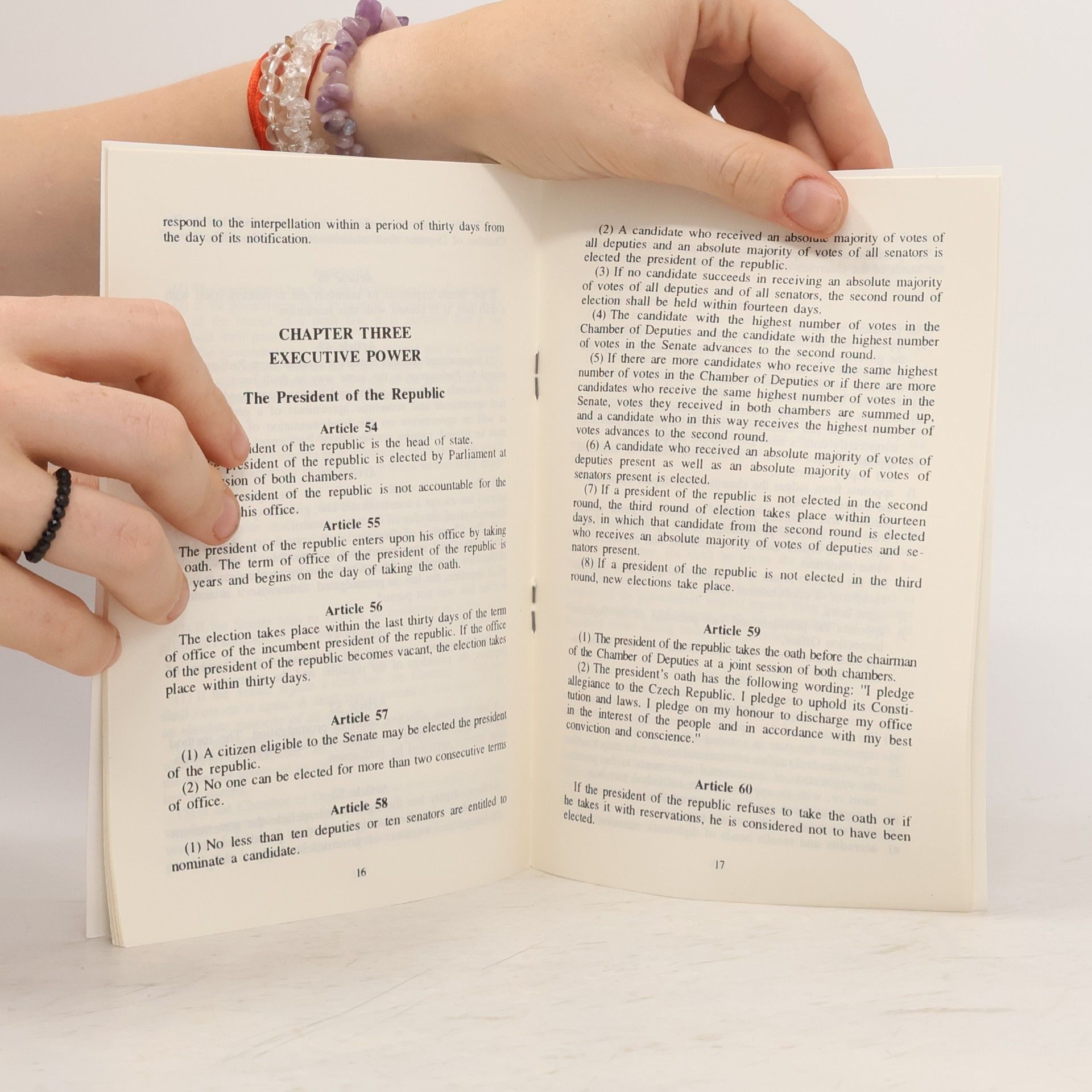 Various authors Constitution of the Czech Republic
