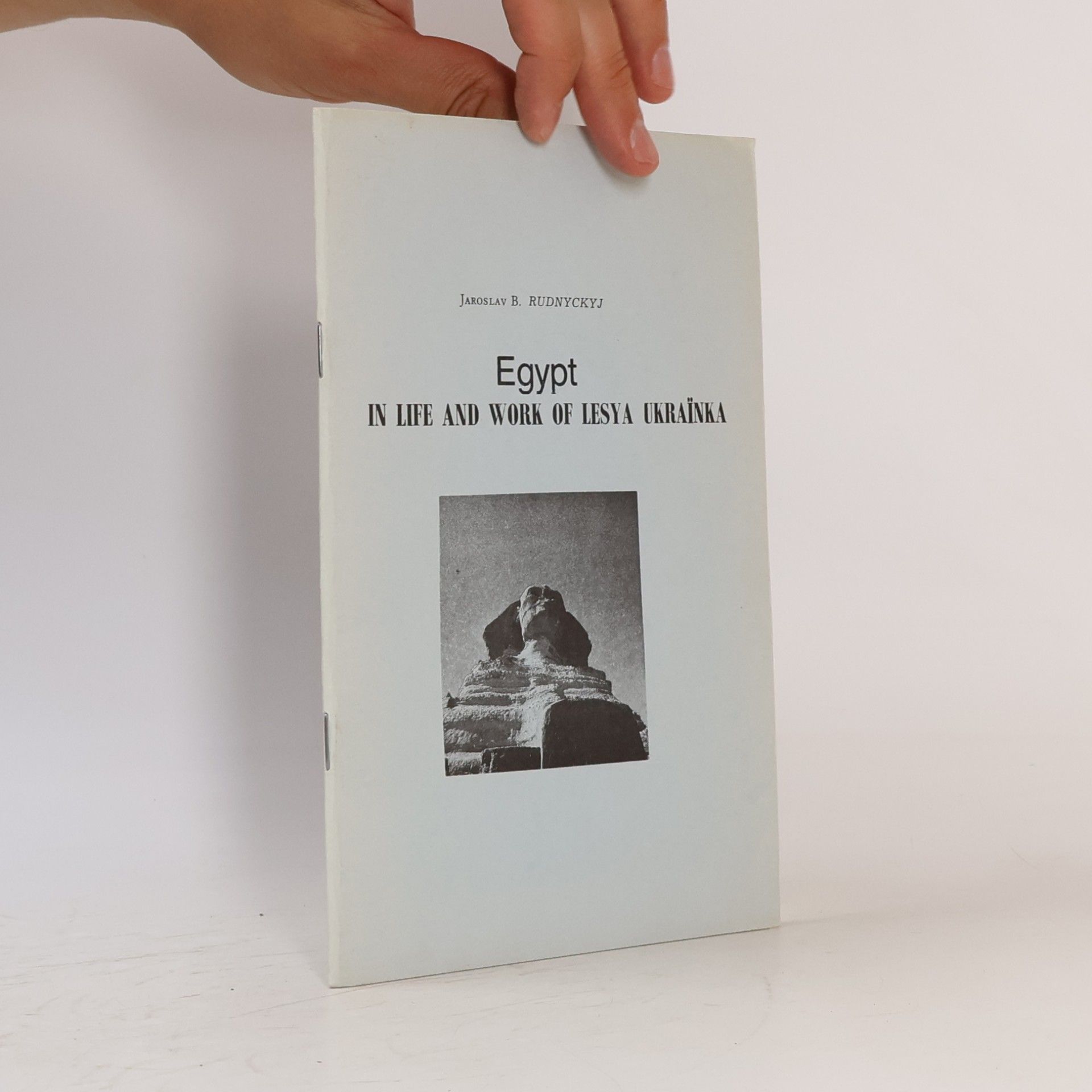 Jaroslav Bohdan Rudnycʹkyj Egypt
