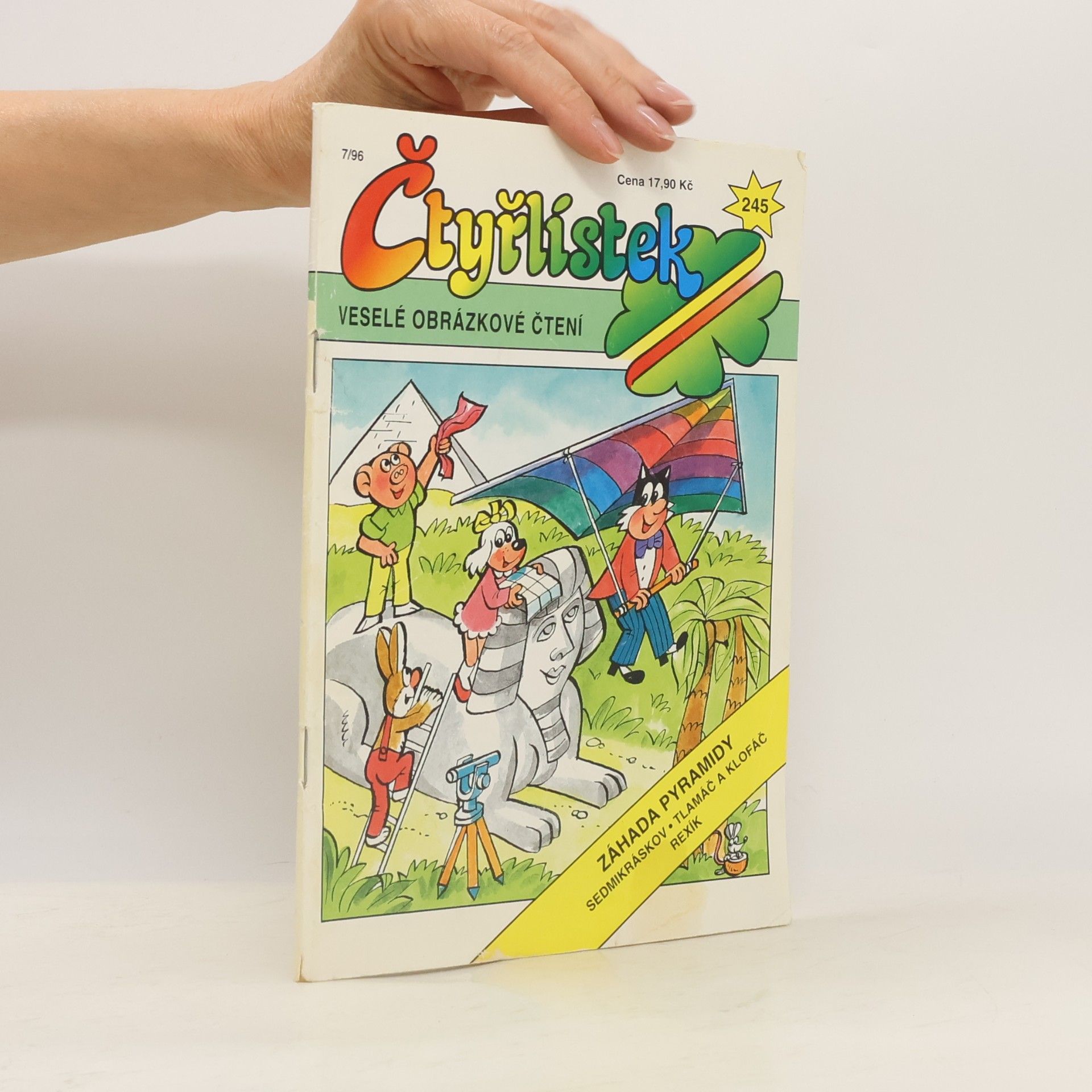 Collectif d'auteurs Čtyřlístek 7/1996 245. Záhada pyramidy