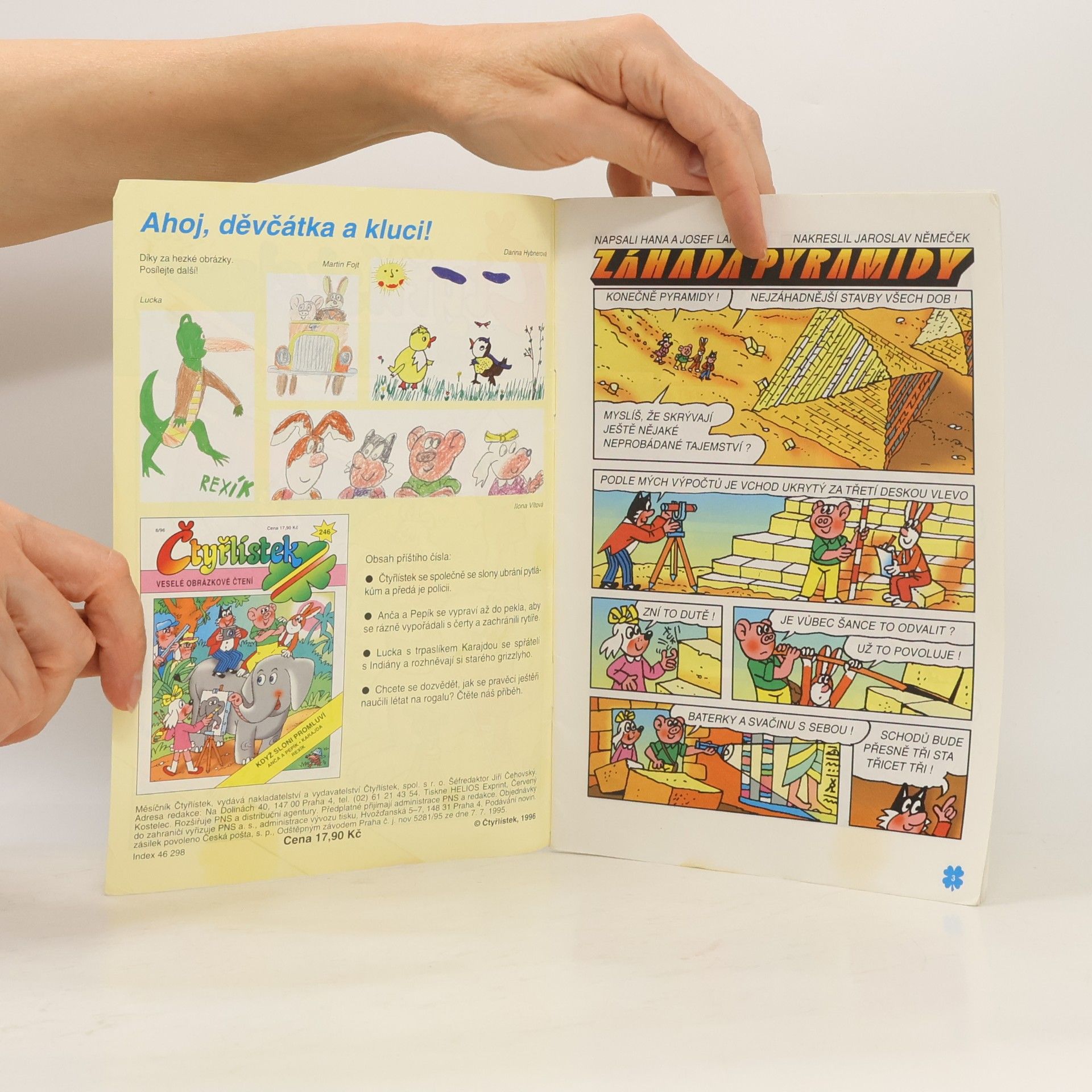 Collectif d'auteurs Čtyřlístek 7/1996 245. Záhada pyramidy