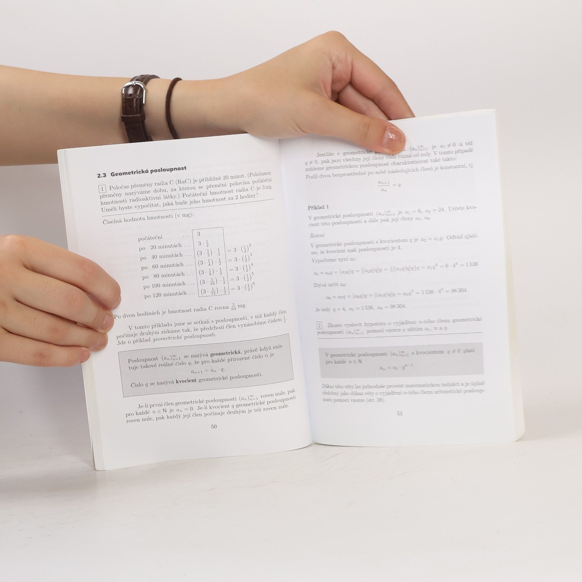 Oldřich Odvárko Matematika pro gymnázia. Posloupnosti a řady