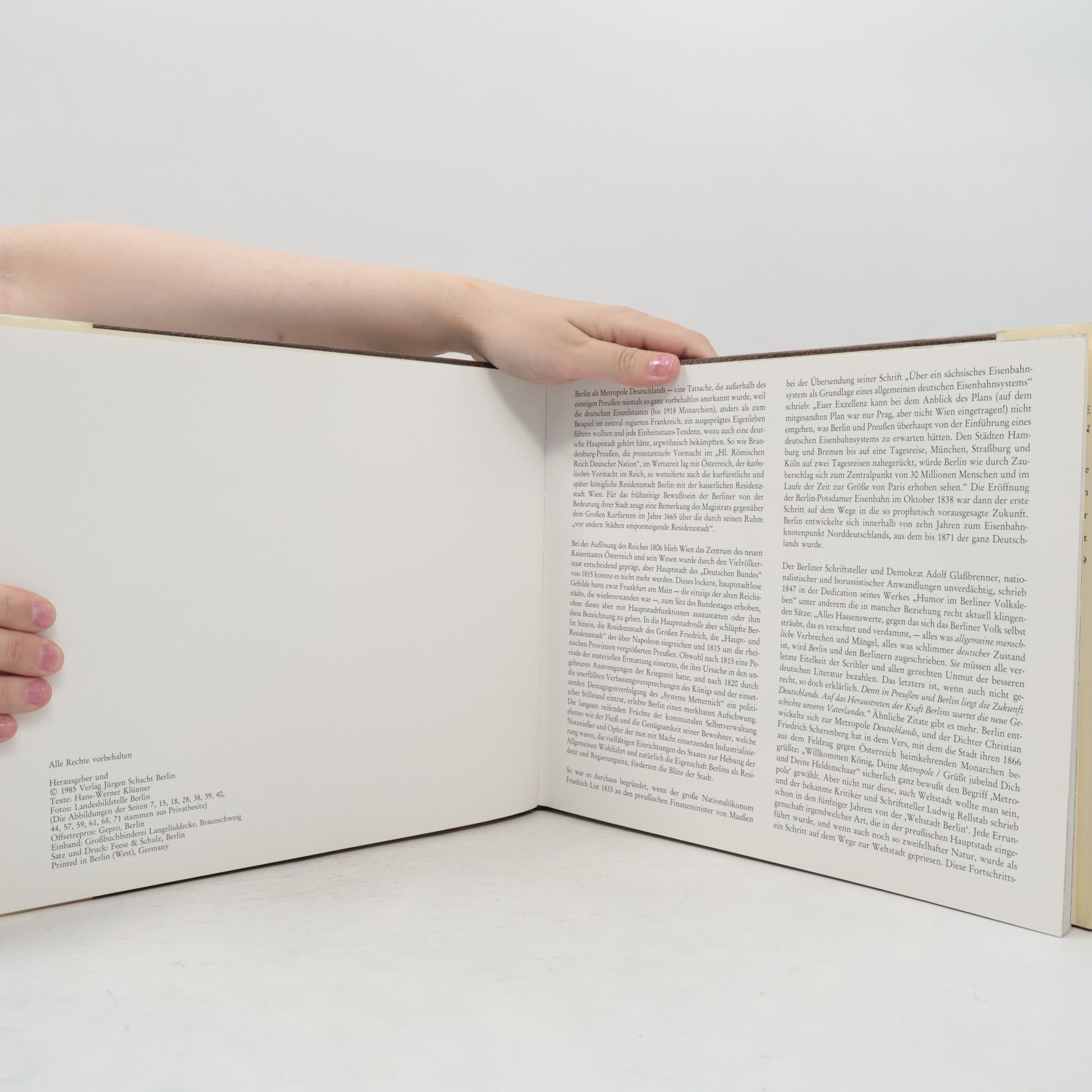 Various authors Metropole Berlin