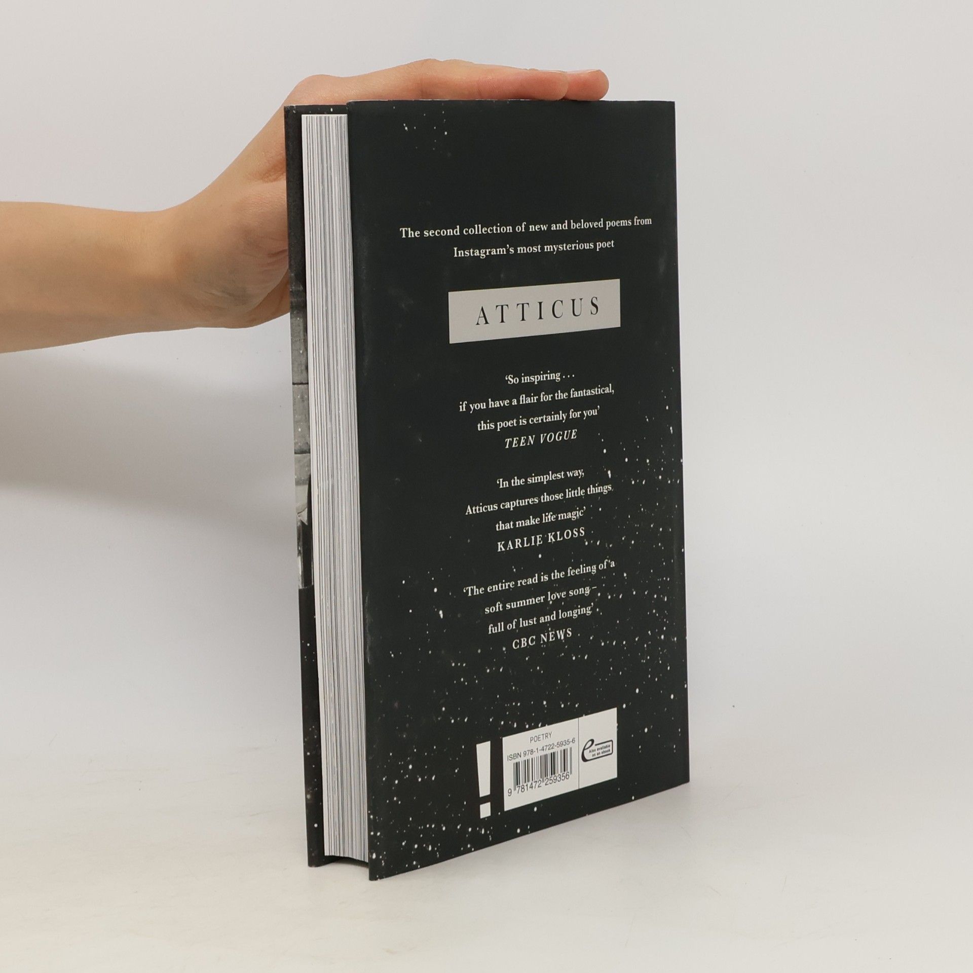 Atticus The dark between stars: Poems
