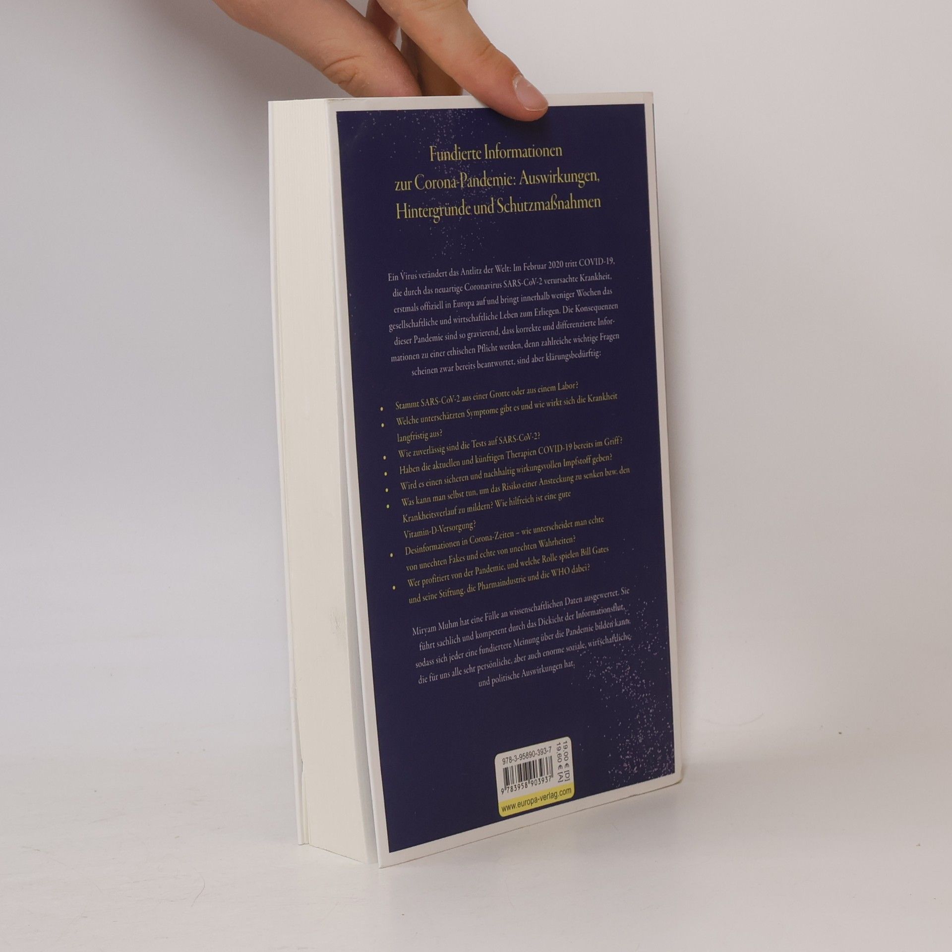 Miryam Muhm Die Wahrheit über Covid-19