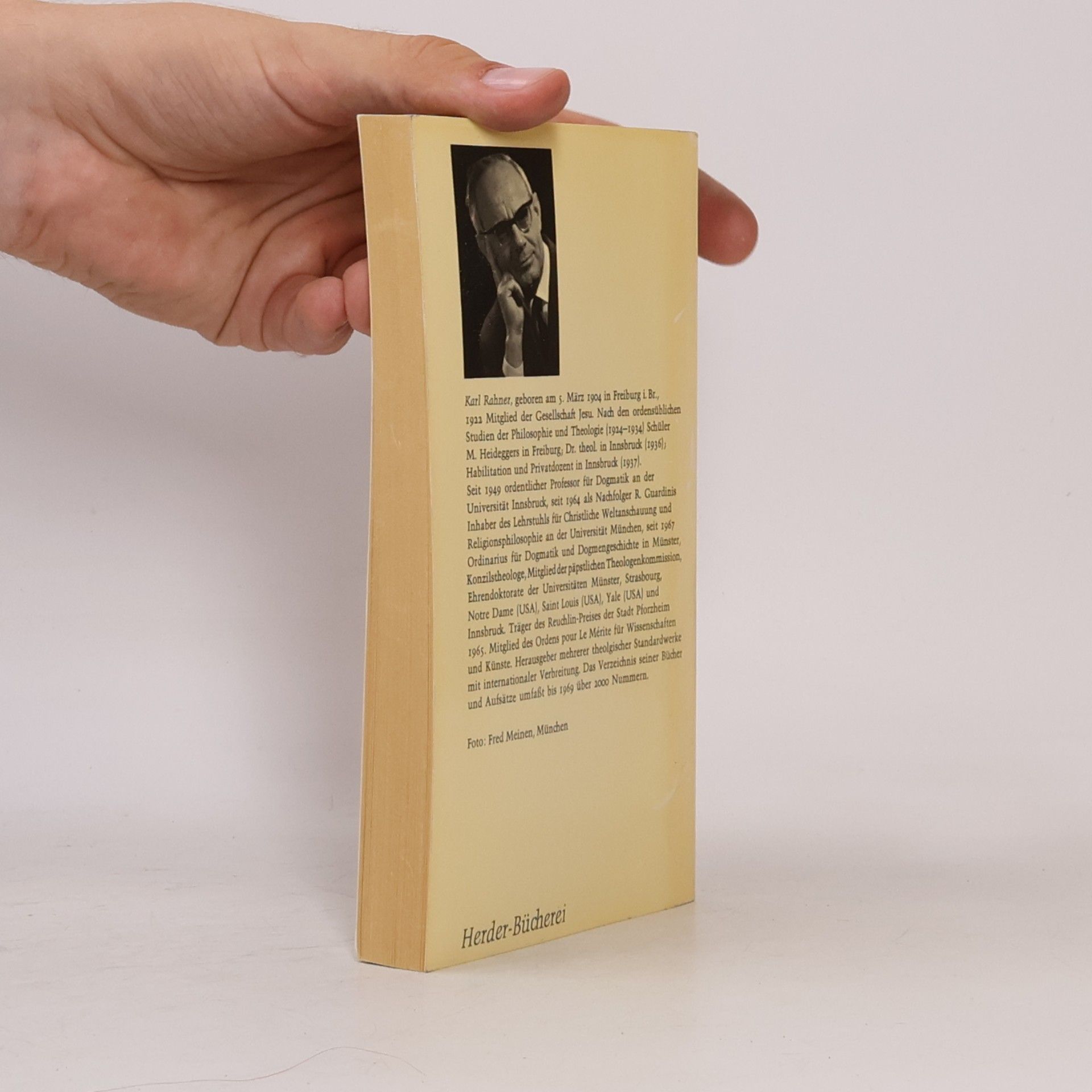 Karl Rahner Chancen des Glaubens