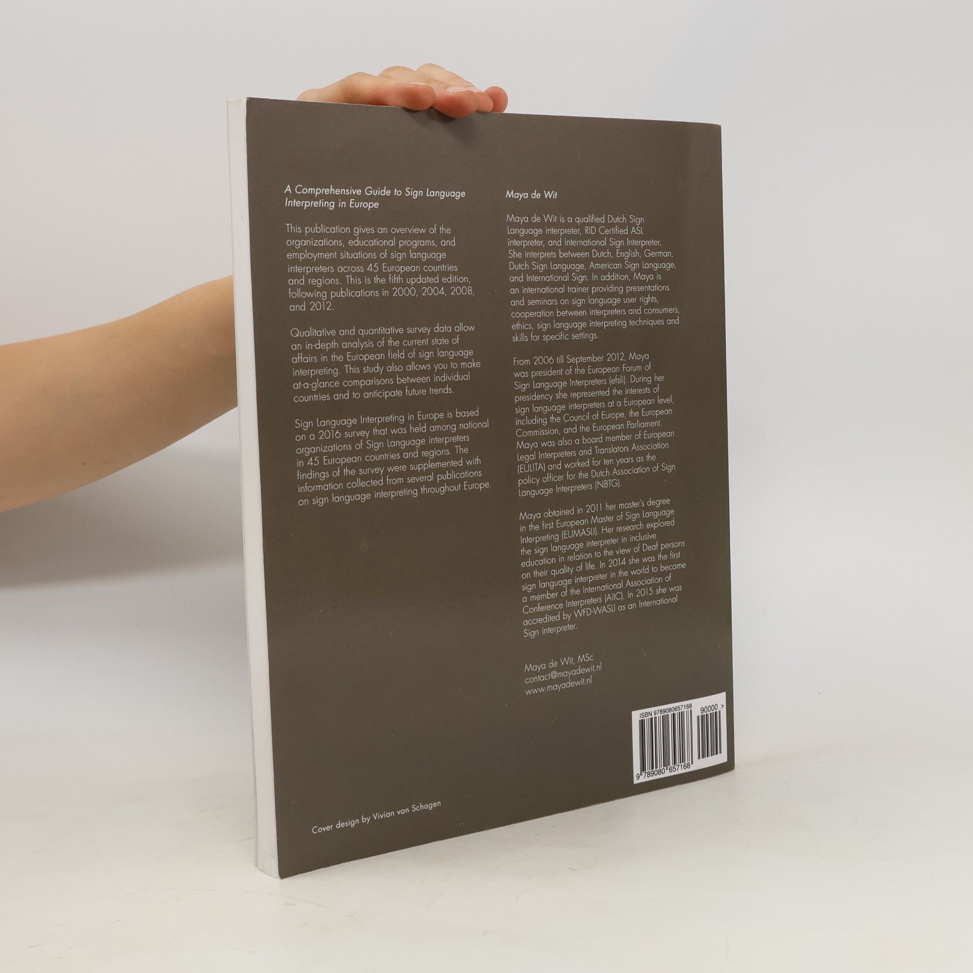 Maya de Wit A Comprehensive Guide to Sign Language Interpreting in Europe, 2016 Edition