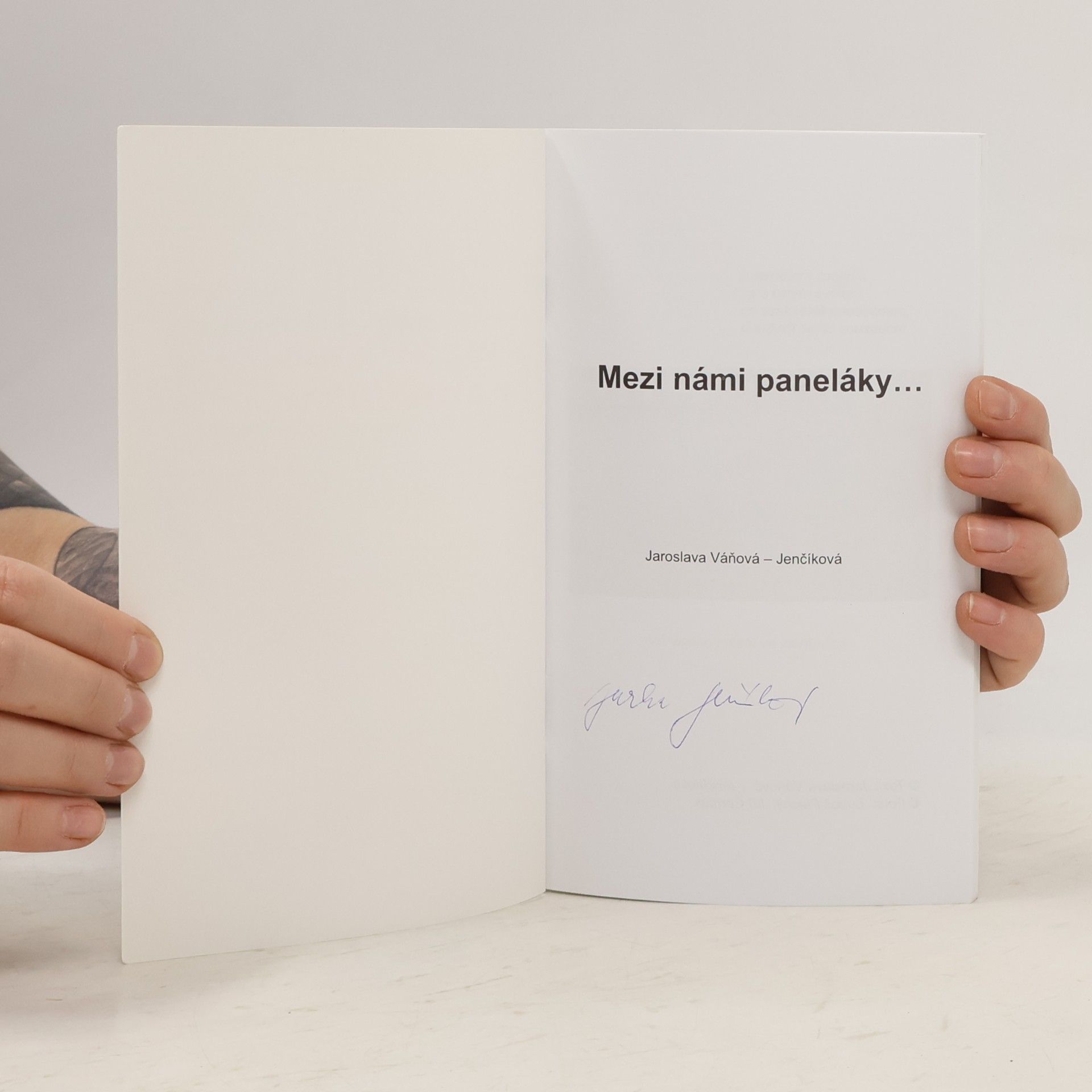 Jaroslava Jenčíková-Váňová Mezi námi paneláky...