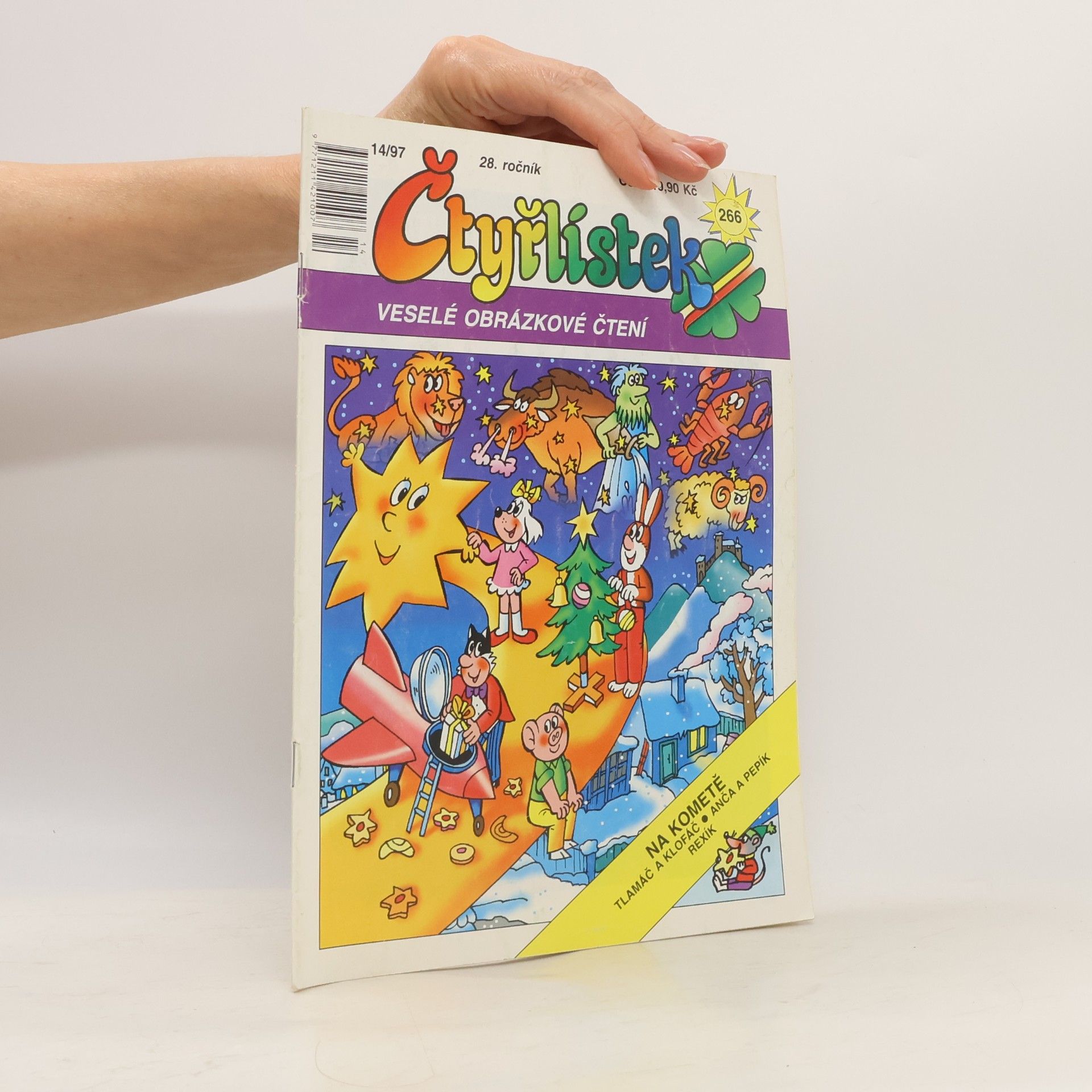 Kolektiv autorů Čtyřlístek 14/1997 266. Na kometě