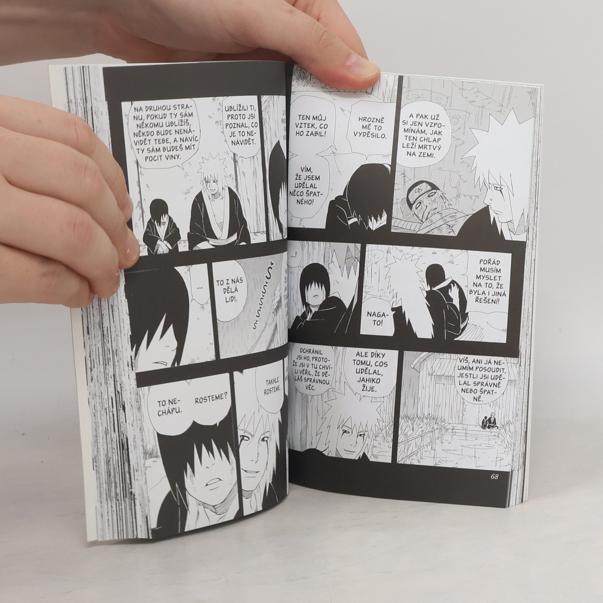 Masashi Kishimoto Naruto. 41. díl, Džiraijova volba!!