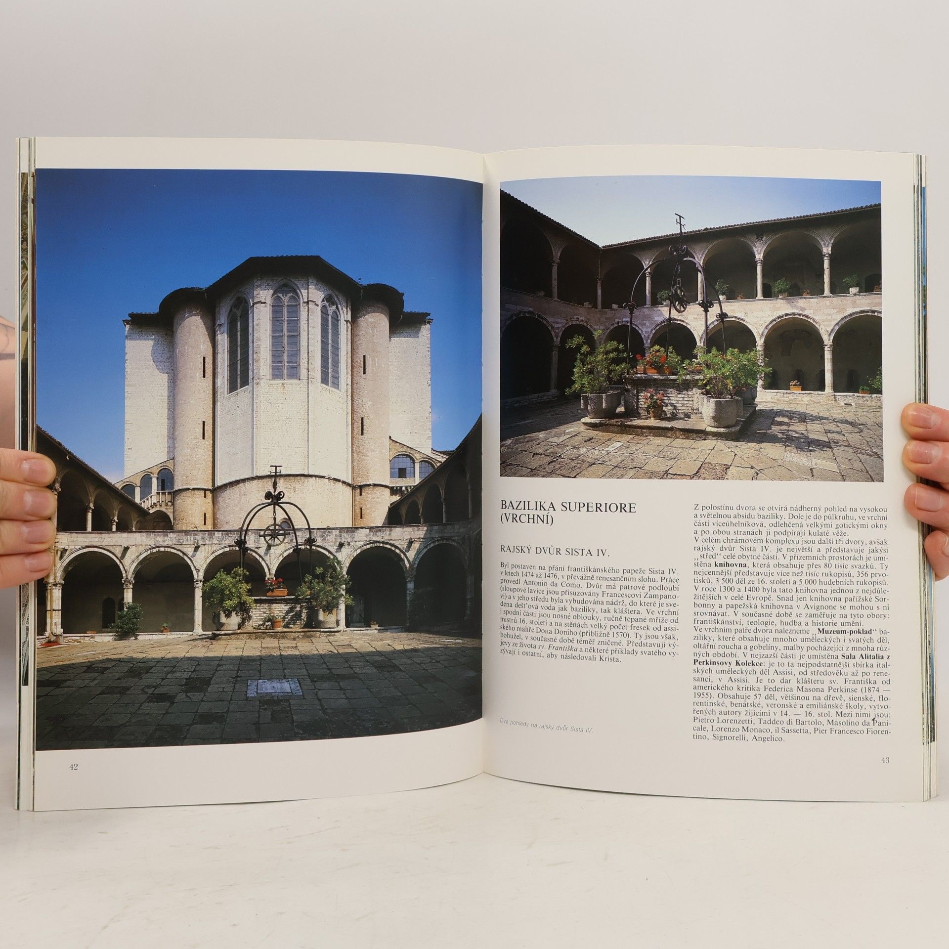 Nicola Giandomenico Umění a historie Assisi