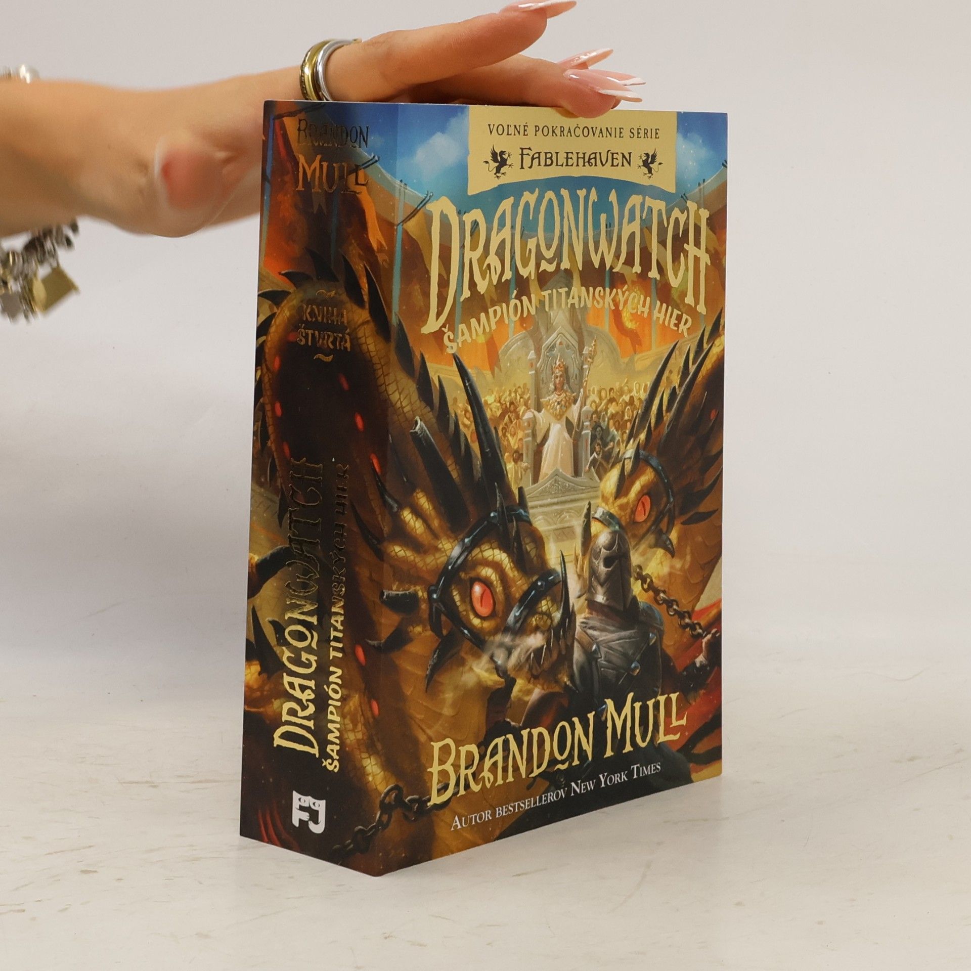Brandon Mull Dragonwatch 4. Šampión titánských hier