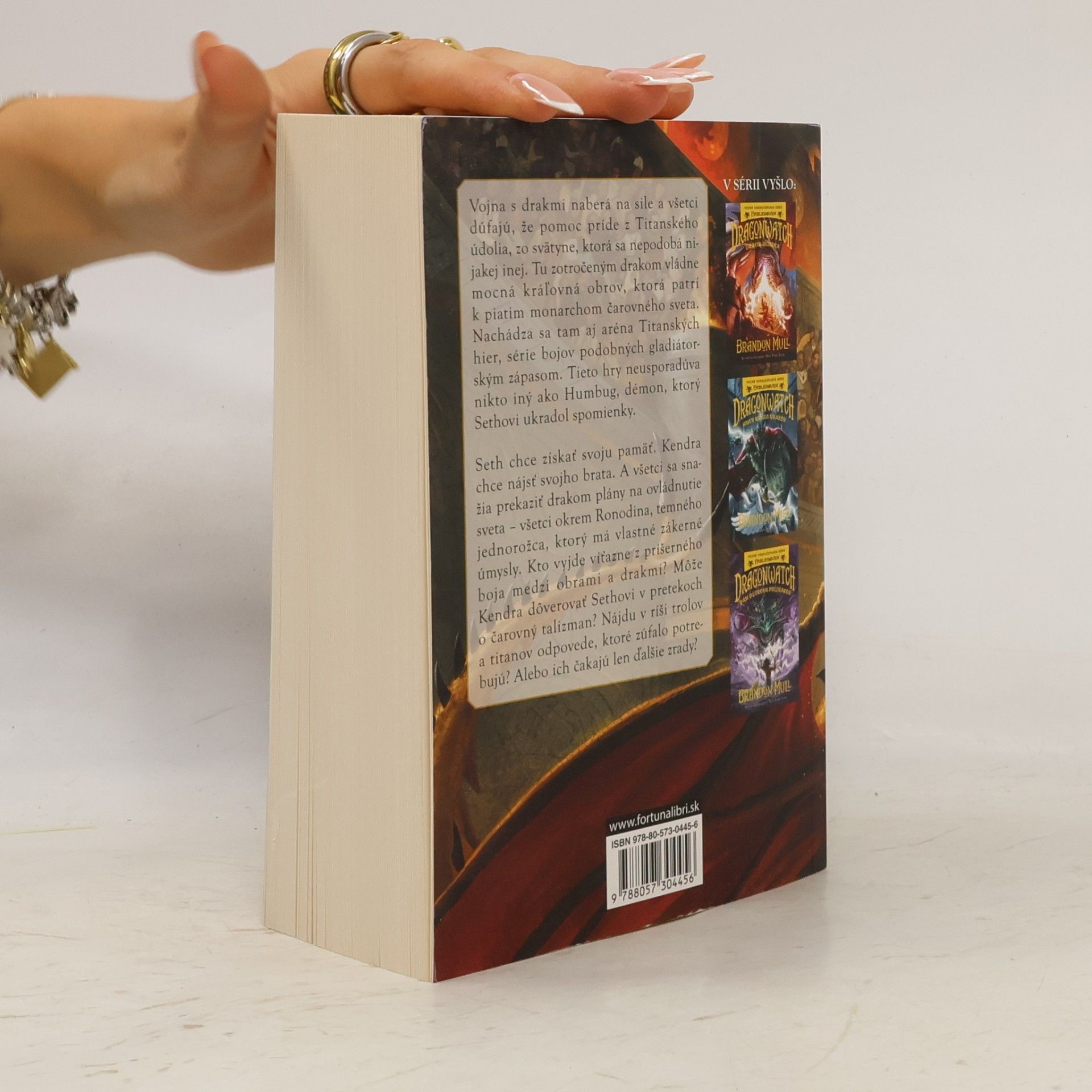 Brandon Mull Dragonwatch 4. Šampión titánských hier