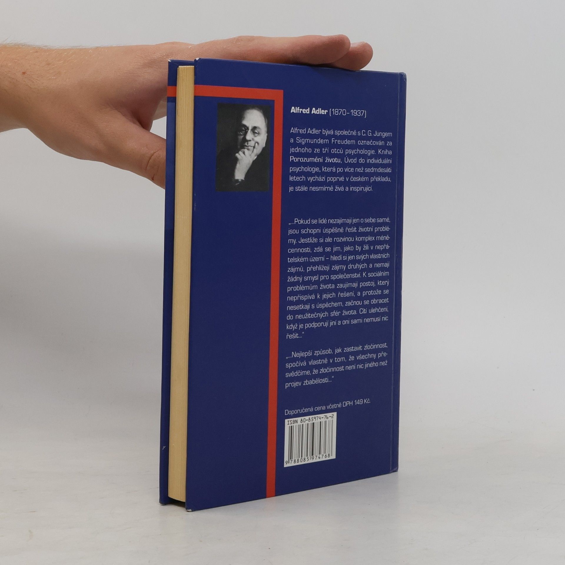Alfred Adler Porozumění životu. Úvod do individuální psychologie