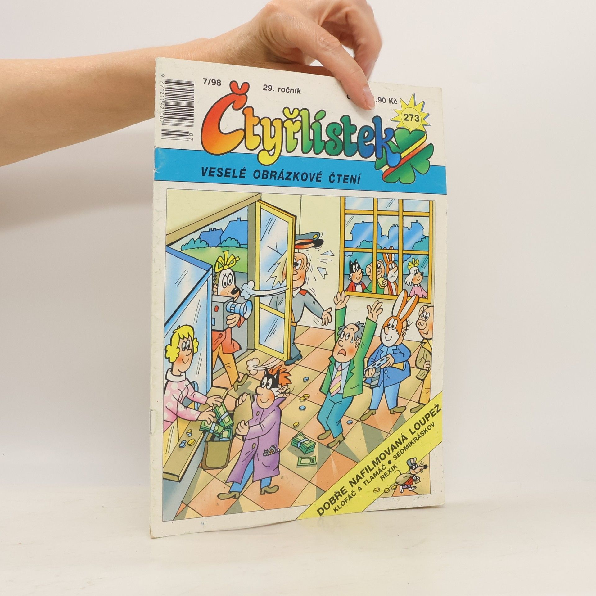 Autores varios Čtyřlístek 273, 7/1998
