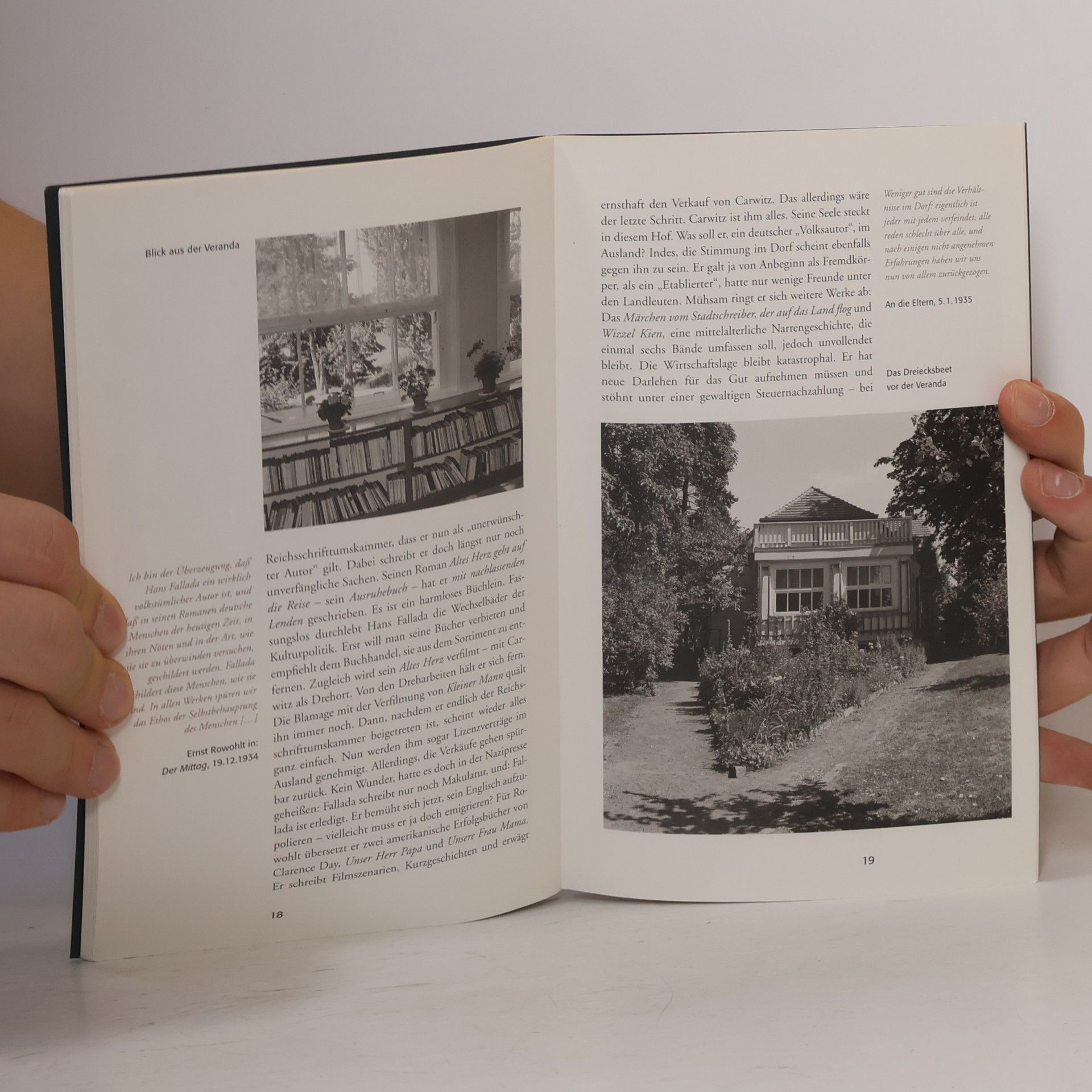 Bernd Erhard Fischer Menschen und Orte: Leben und Lebensorte von Schriftstellern und Künstlern: Hans Fallada in Carwitz