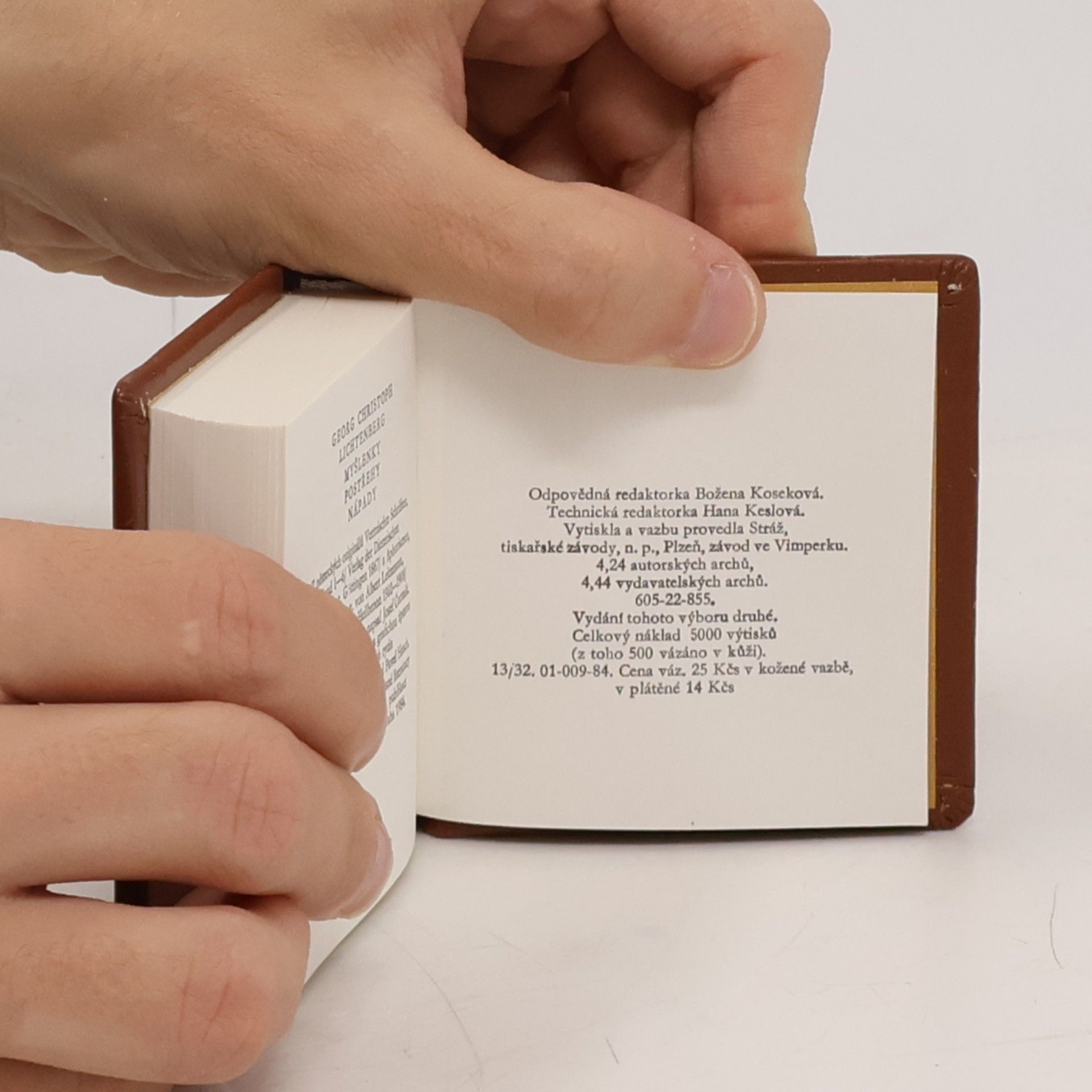 Georg Christoph Lichtenberg Myšlenky postřehy nápady