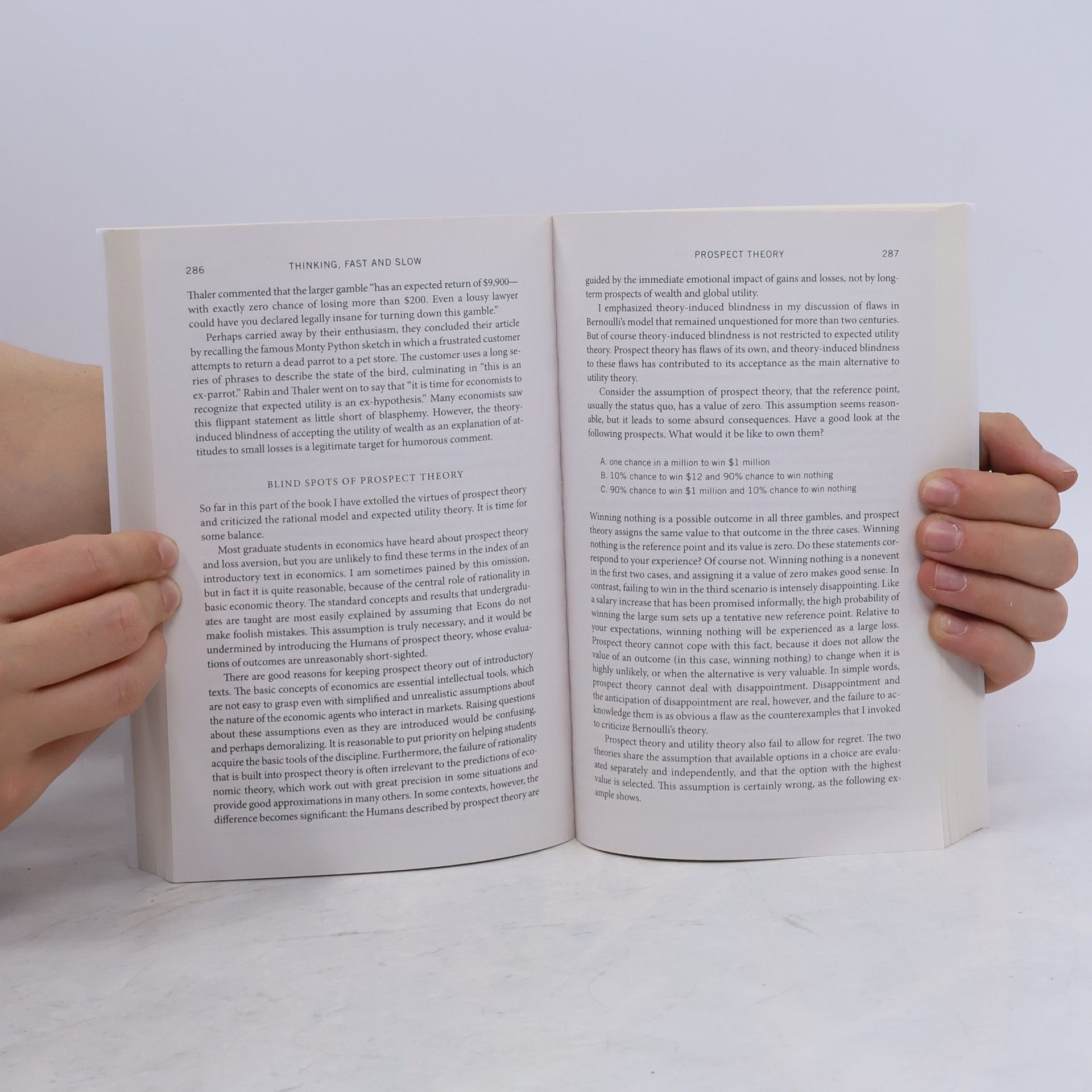 Daniel Kahneman Thinking, Fast and Slow