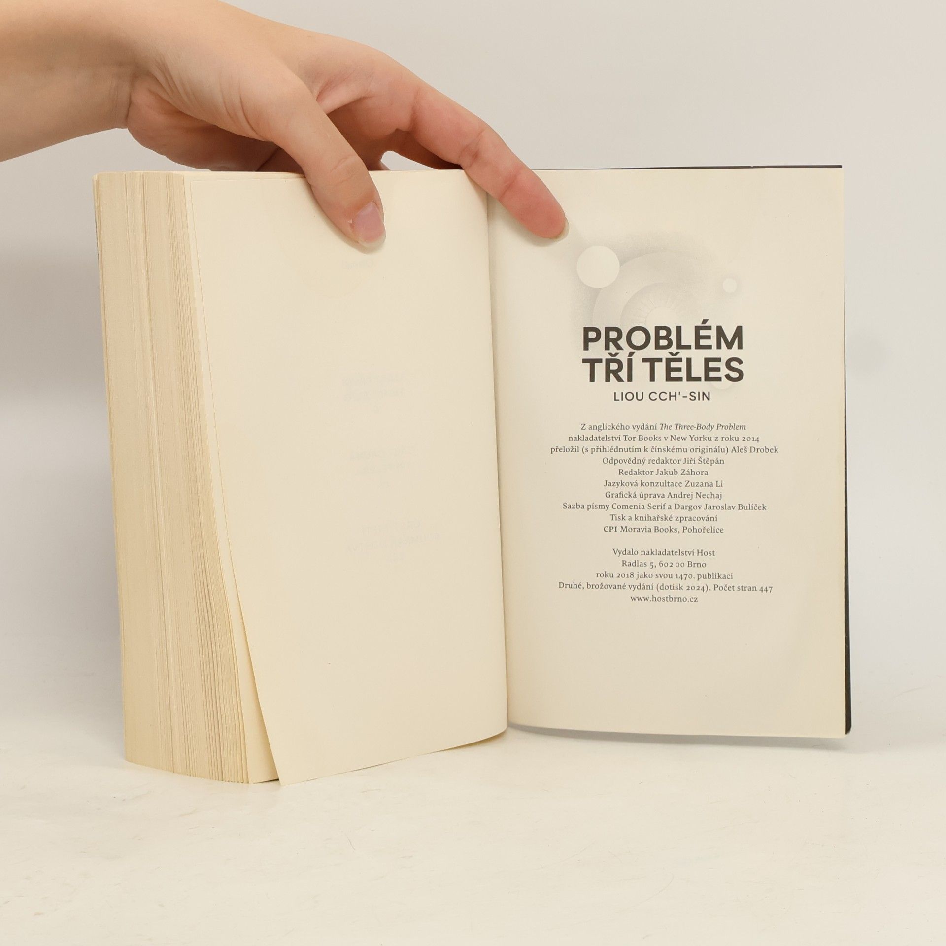 Liu Cixin Problém tří těles