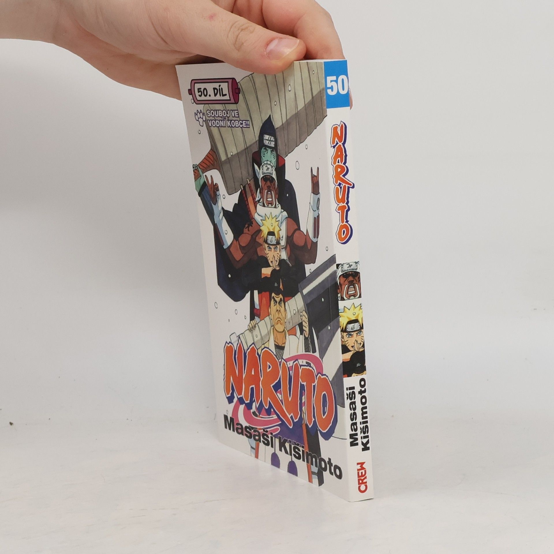 Masaši Kišimoto Naruto 50. díl. Souboj ve vodní kobce