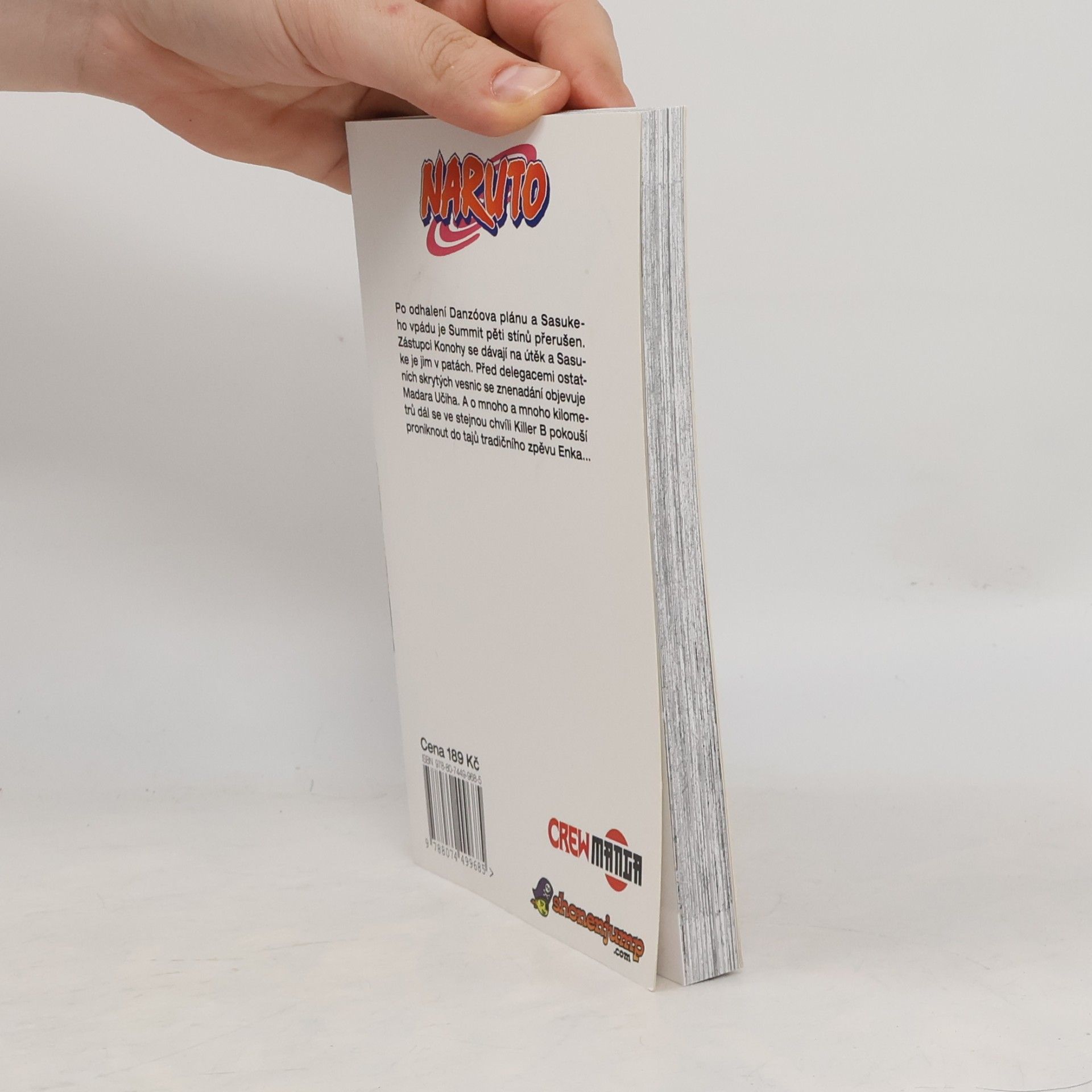 Masashi Kishimoto Naruto 50. díl. Souboj ve vodní kobce