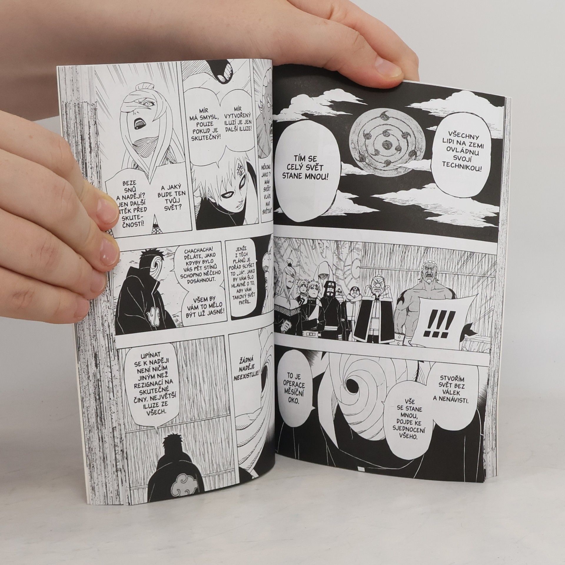 Masashi Kishimoto Naruto 50. díl. Souboj ve vodní kobce