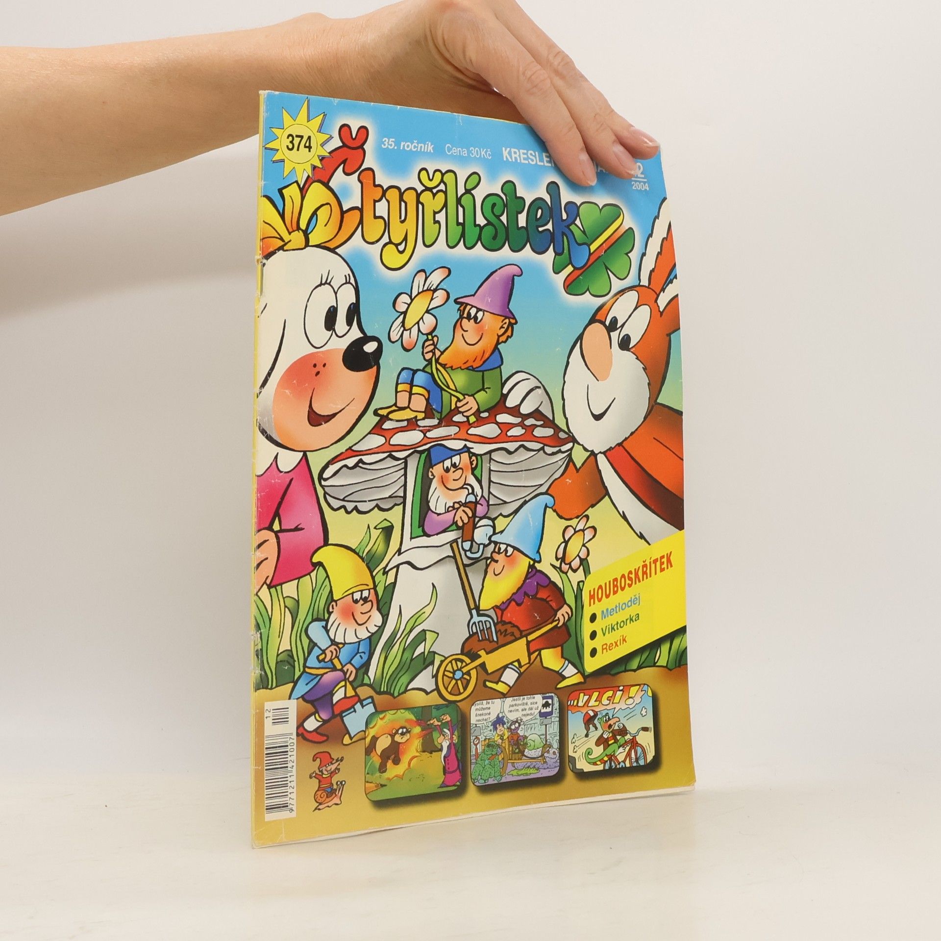 Kolektiv autorů Čtyřlístek 374. 12/2004