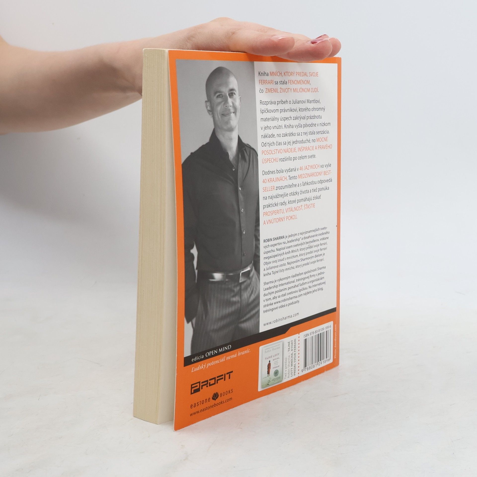 Robin Sharma Mních, ktorý predal svoje ferrari