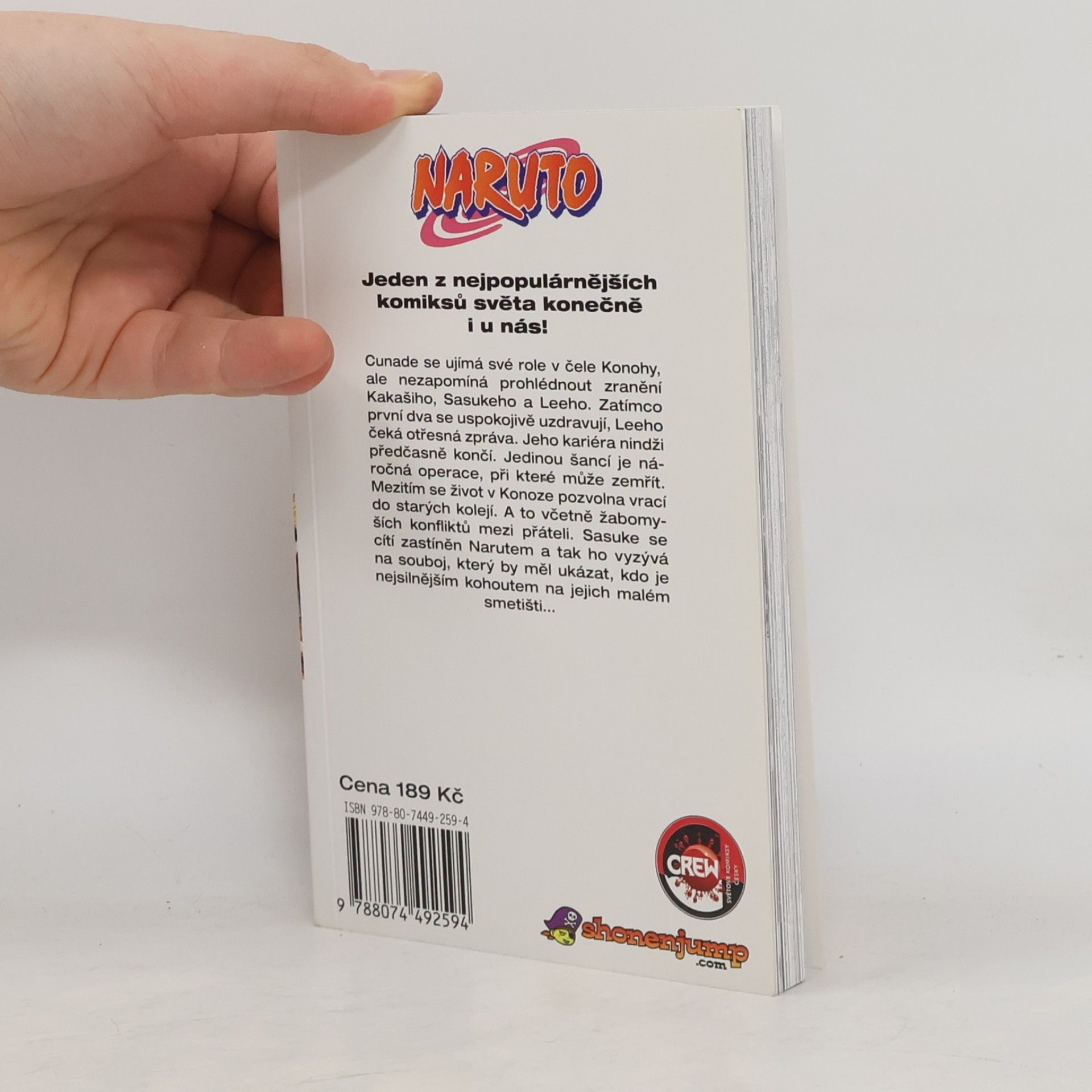 Masashi Kishimoto Naruto. 20. díl, Naruto versus Sasuke