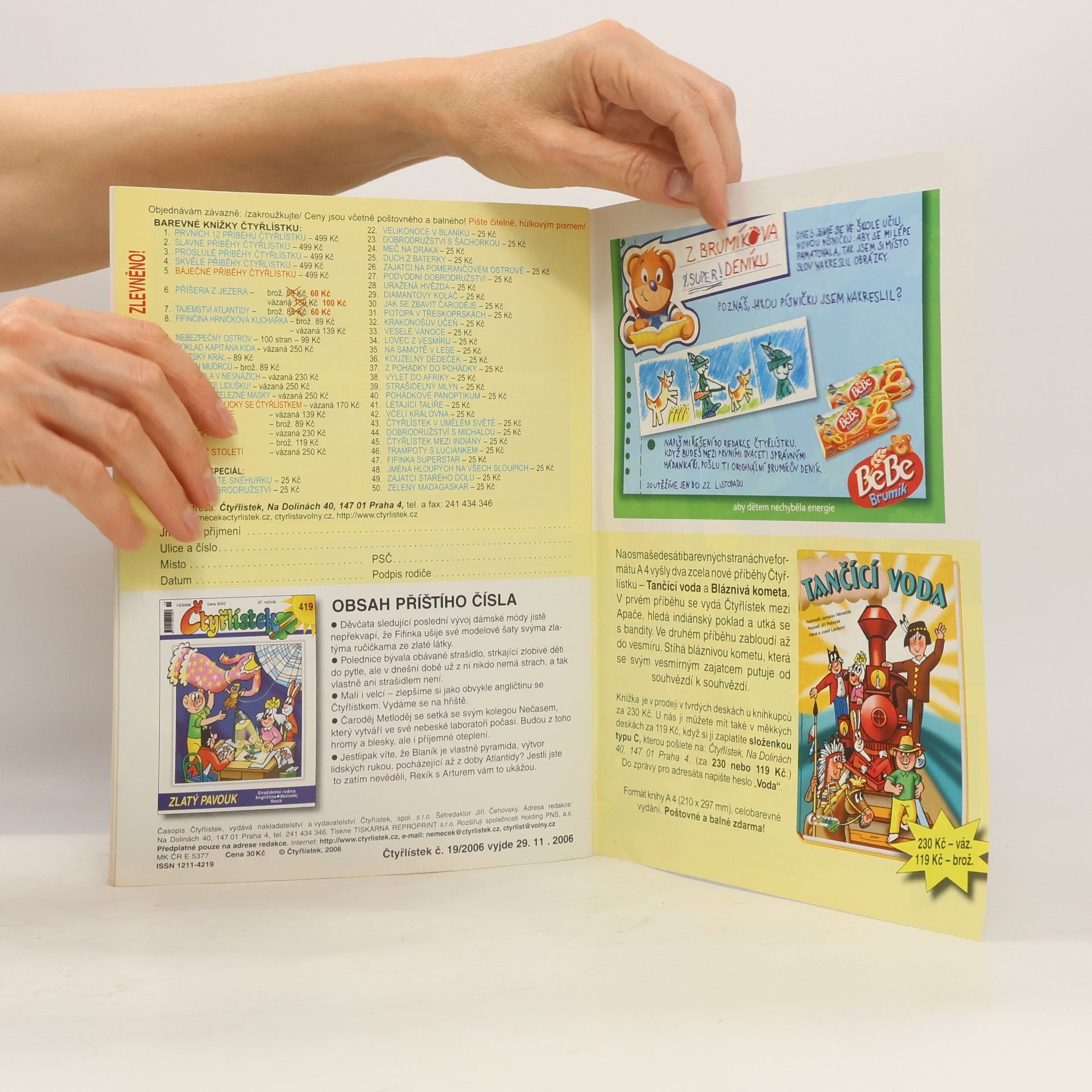 Various authors Čtyřlístek 418. 18/2006 Na radnici straší