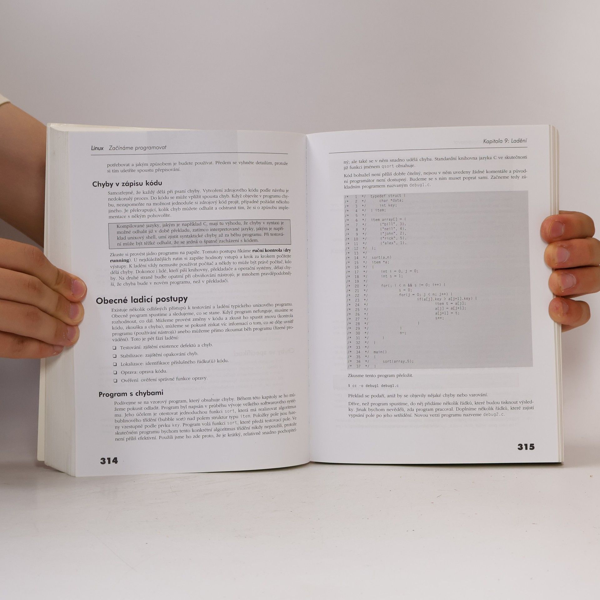 Richard Stones Linux - Začínáme programovat