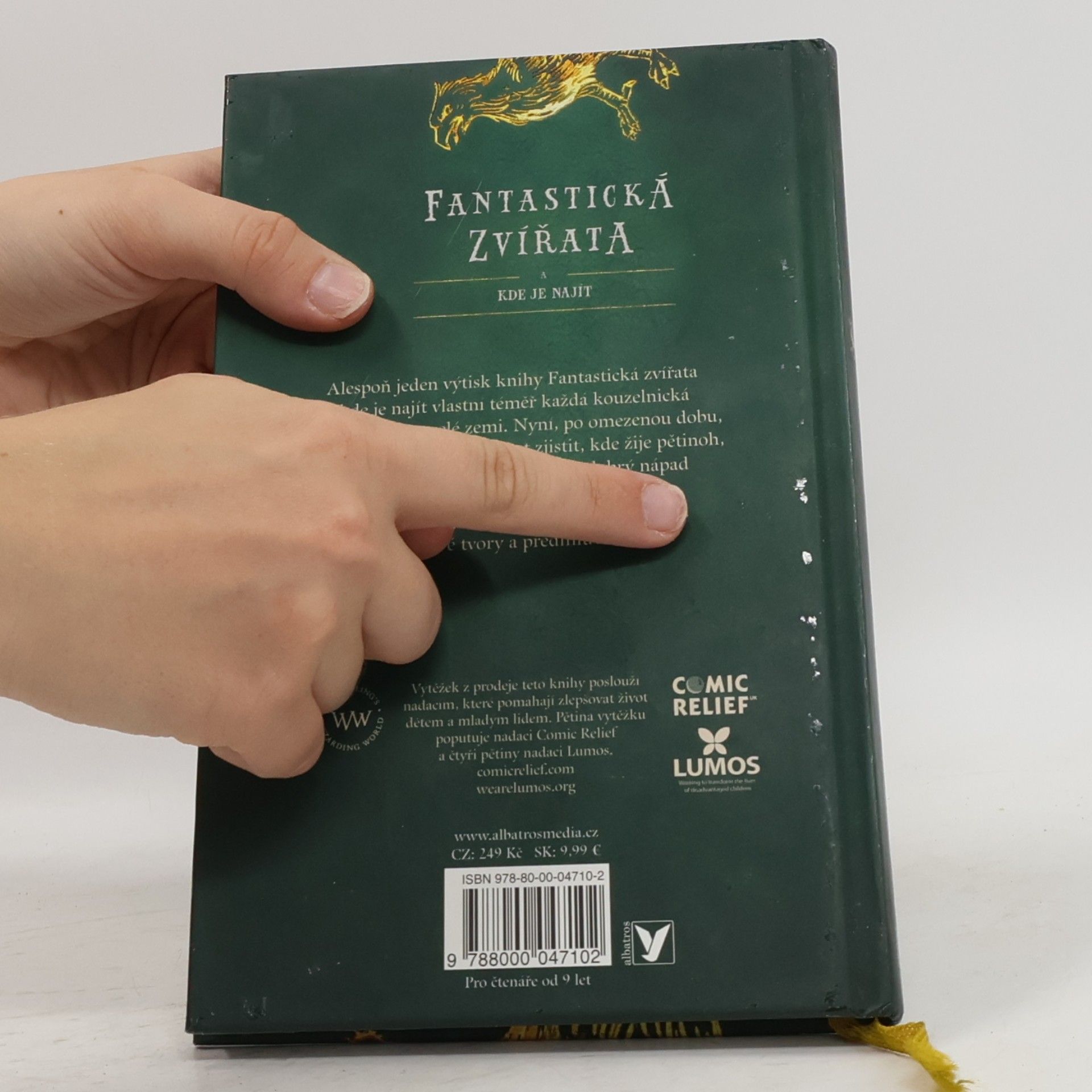 J. K. Rowling Fantastická zvířata a kde je najít
