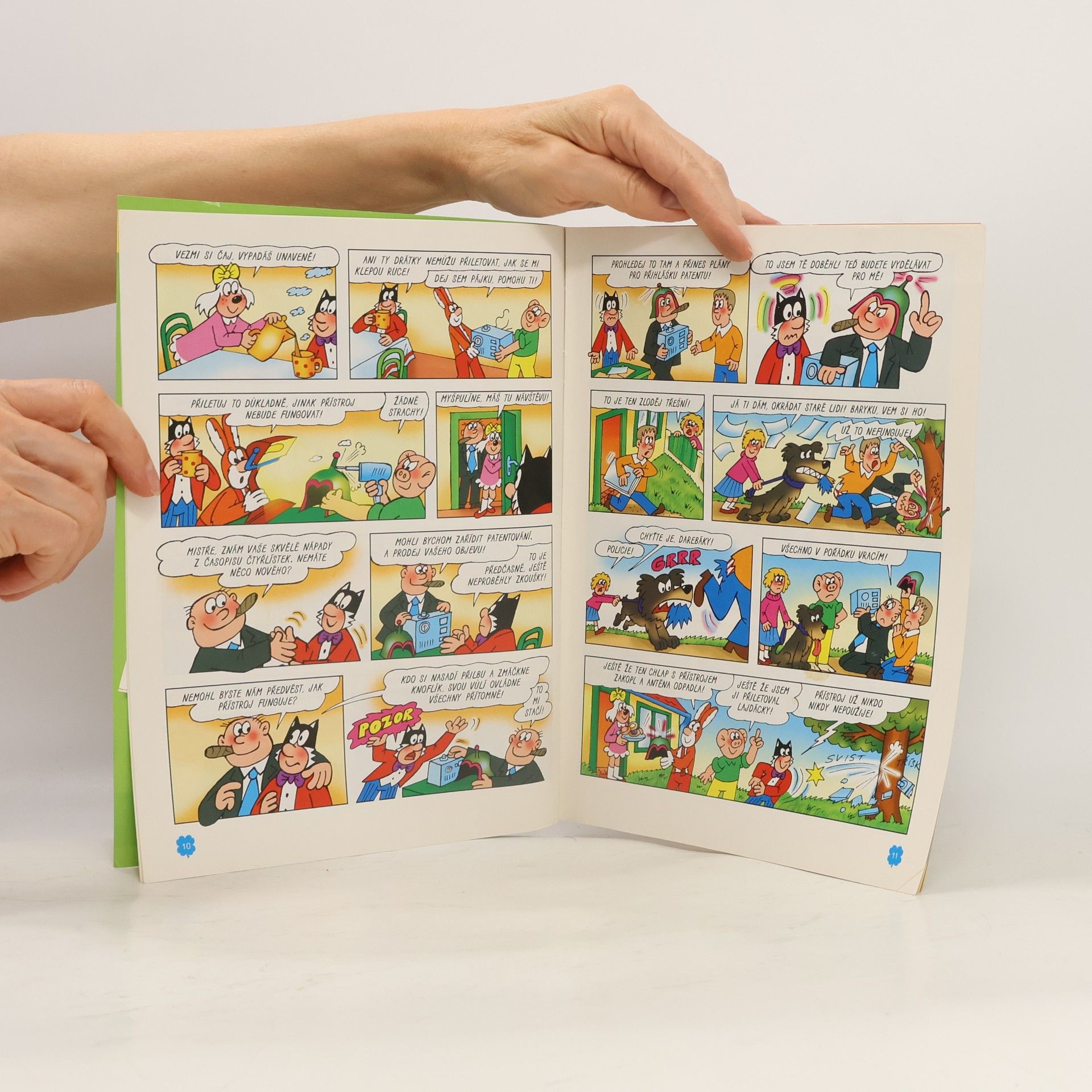 Autorenkollektiv Čtyřlístek 426, 6/2007. Ovladač mysli