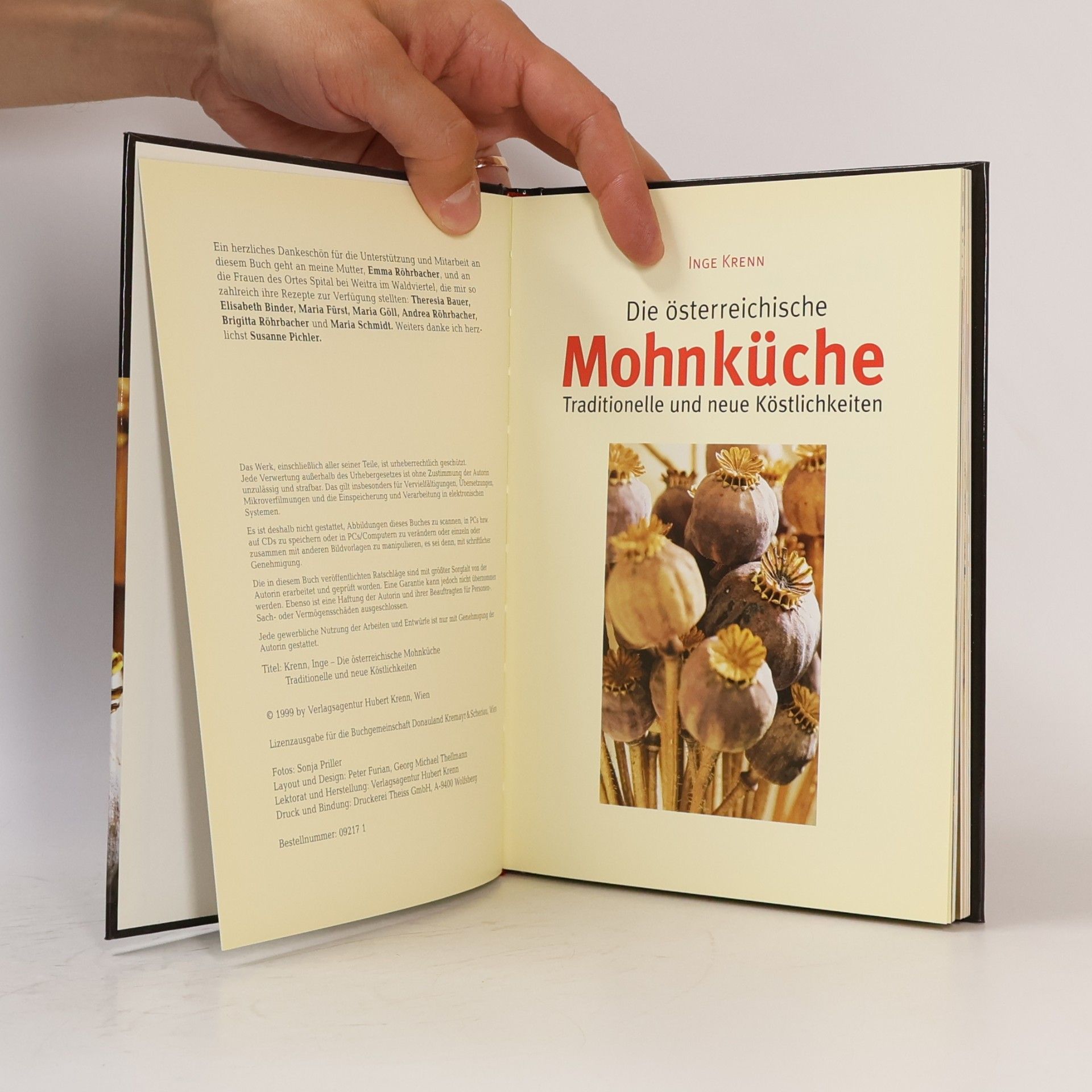 Inge Krenn Die österreichische Mohnküche