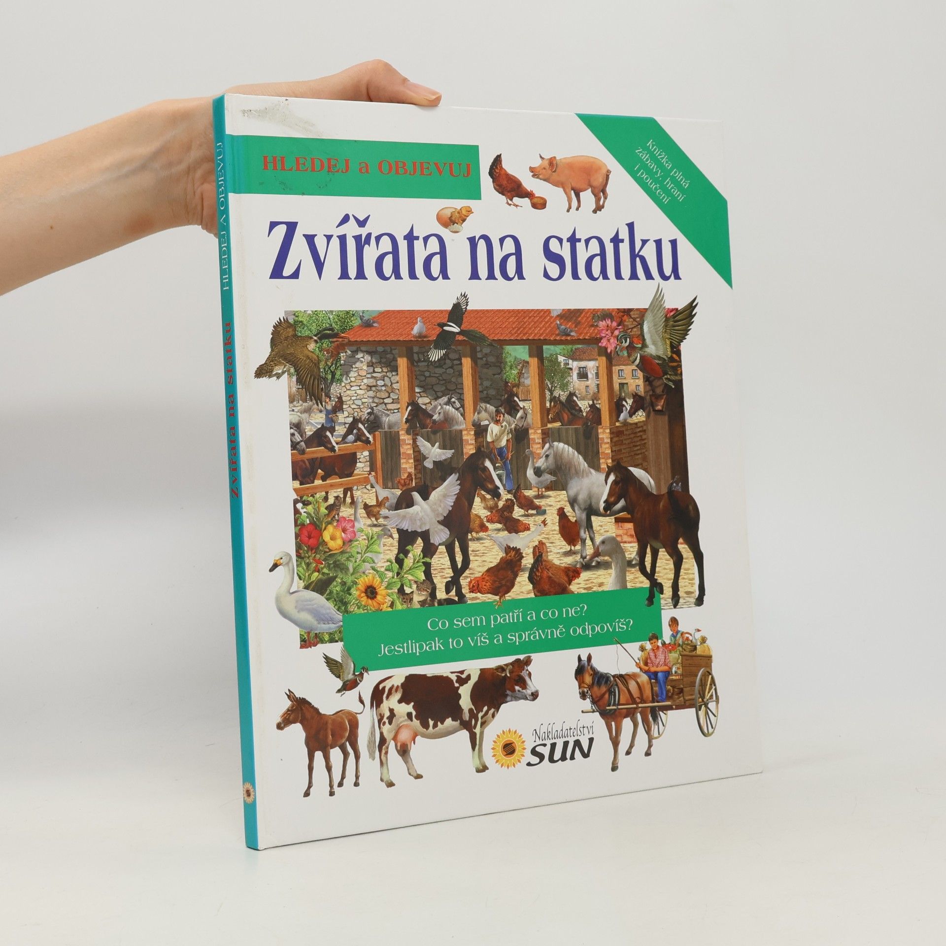 Autorenkollektiv Zvířata na statku - Hledej a objevuj