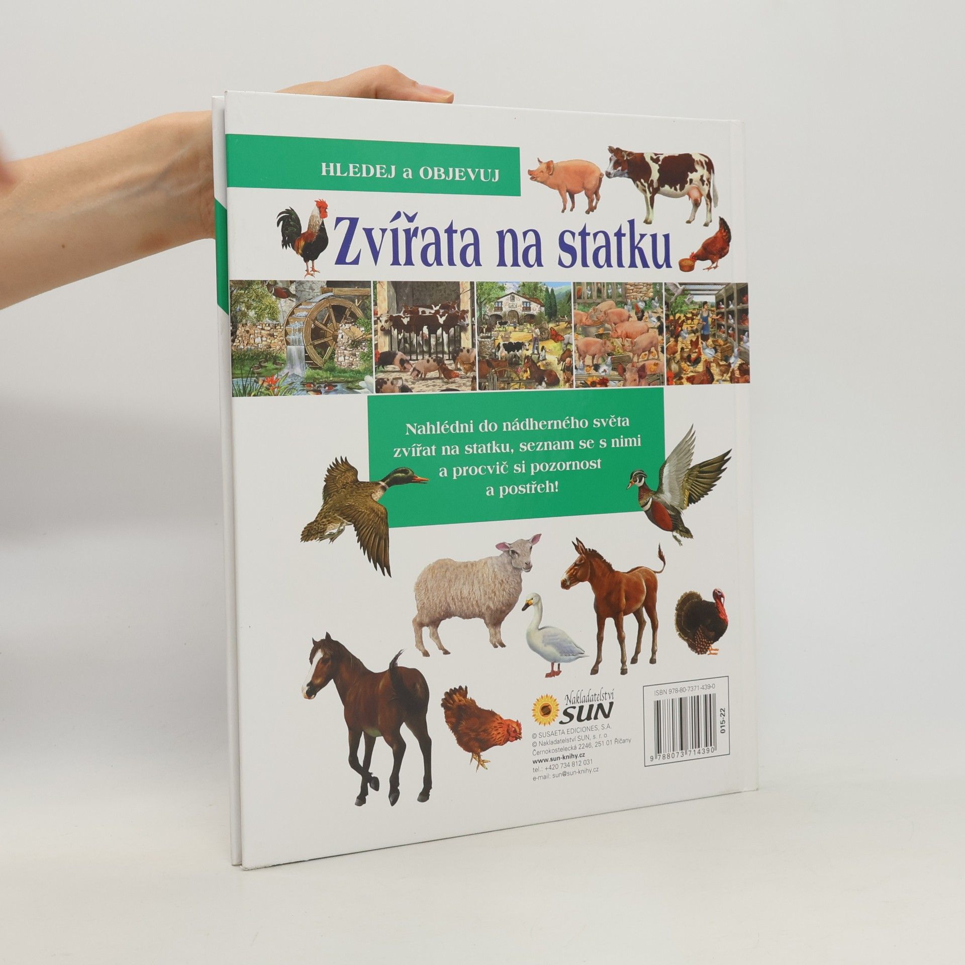 Various authors Zvířata na statku - Hledej a objevuj