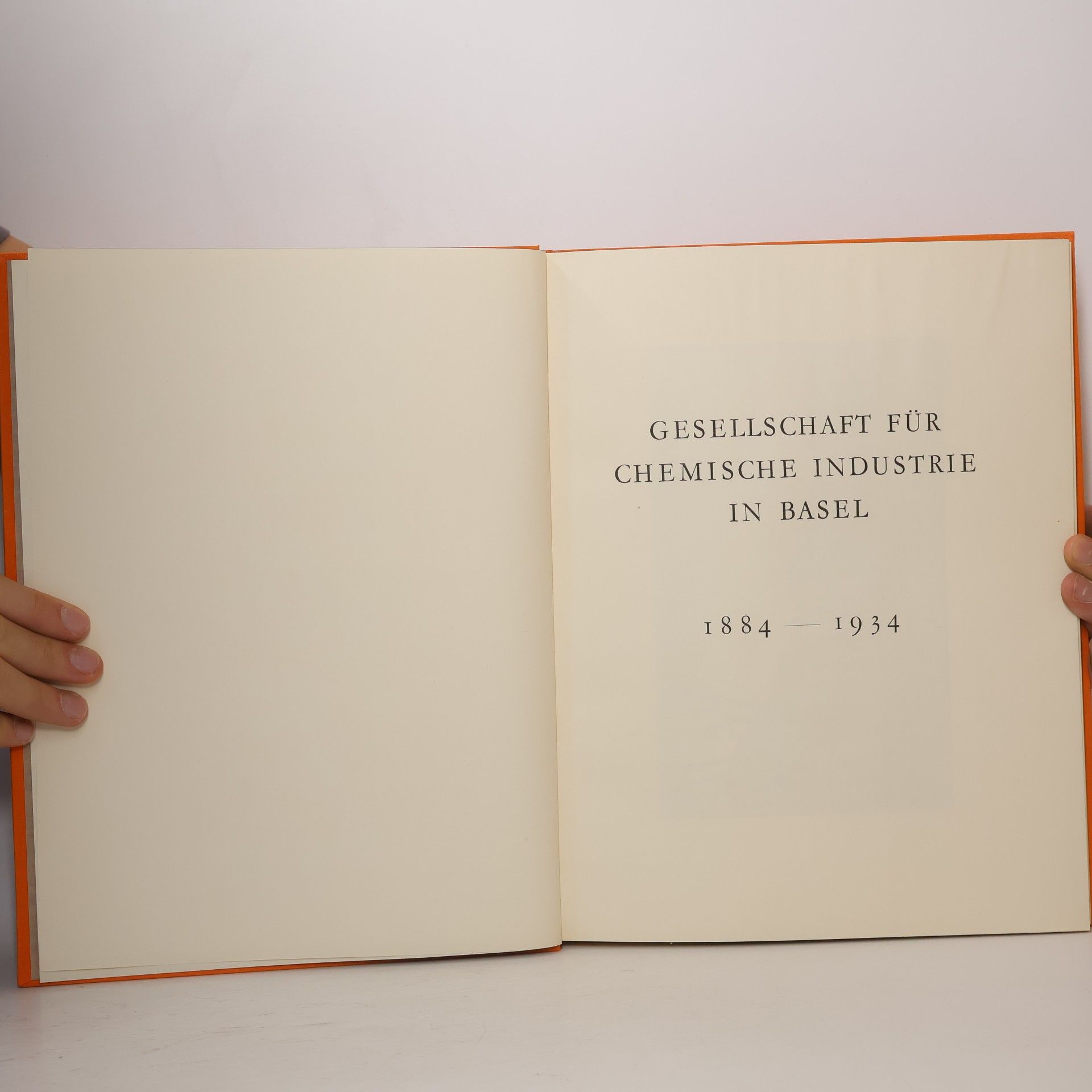 kolektiv Gesellschaft für chemische Industrie in Basel 1884-1934