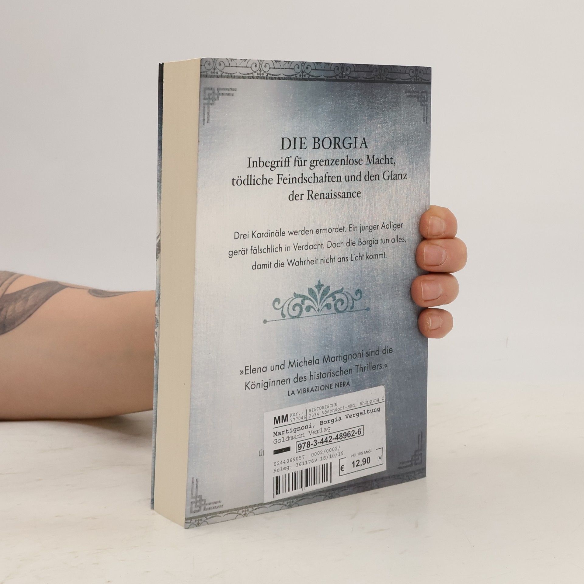Elena Martignoni Borgia. Die Vergeltung