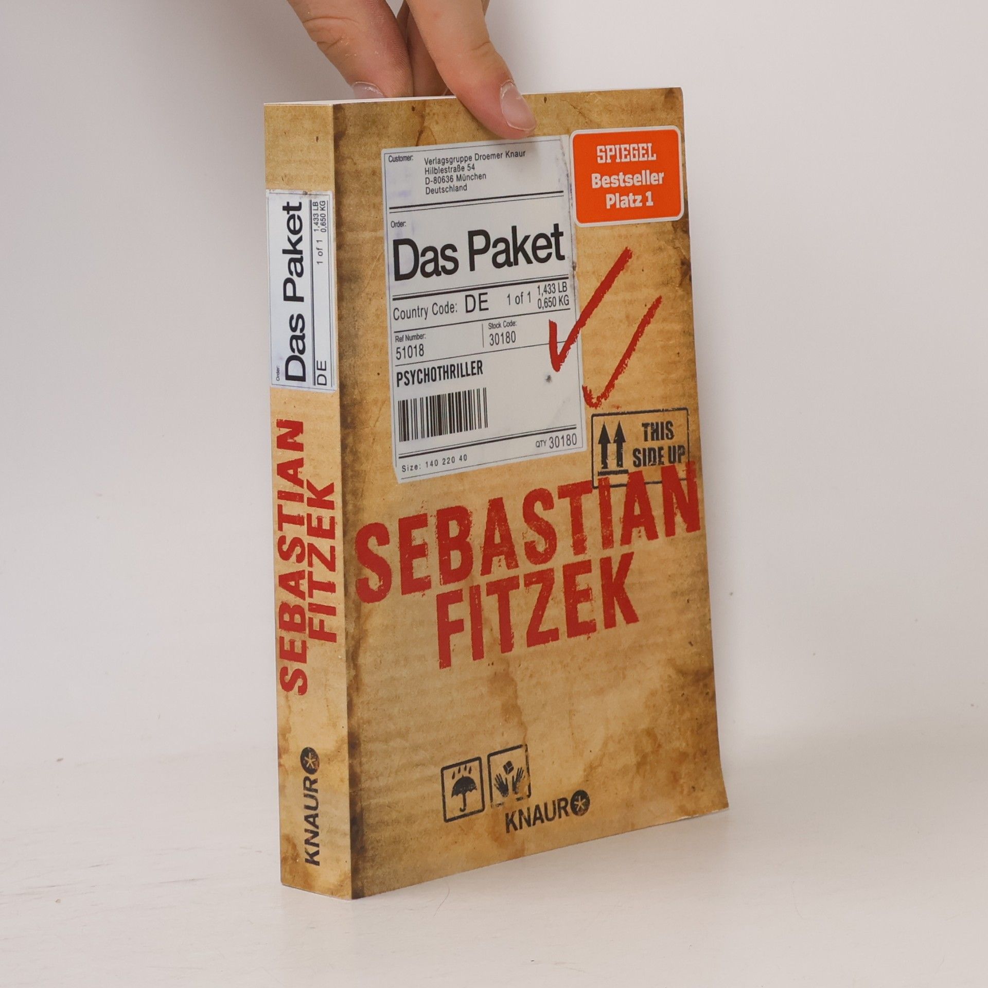 Sebastian Fitzek Das Paket
