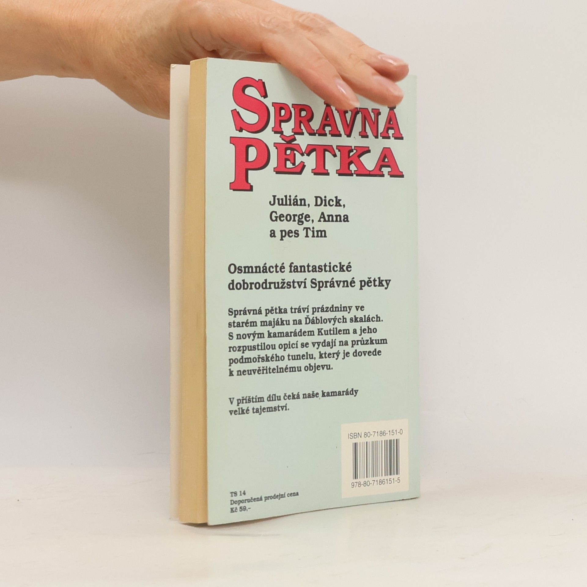 Enid Blyton Správná pětka, Pětka na Ďáblových skalách