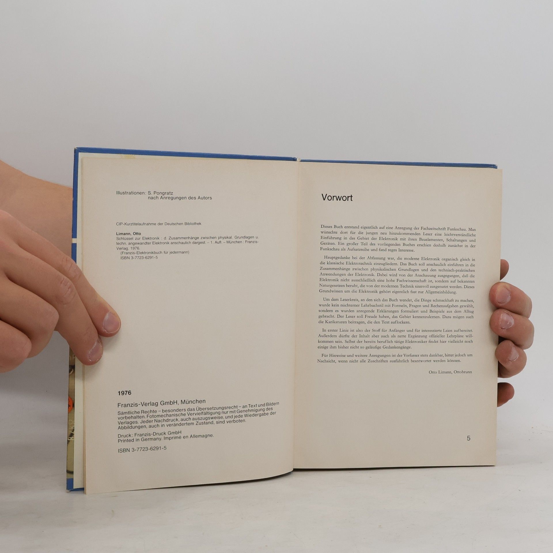 Otto Limann Schlüssel zur Elektronik