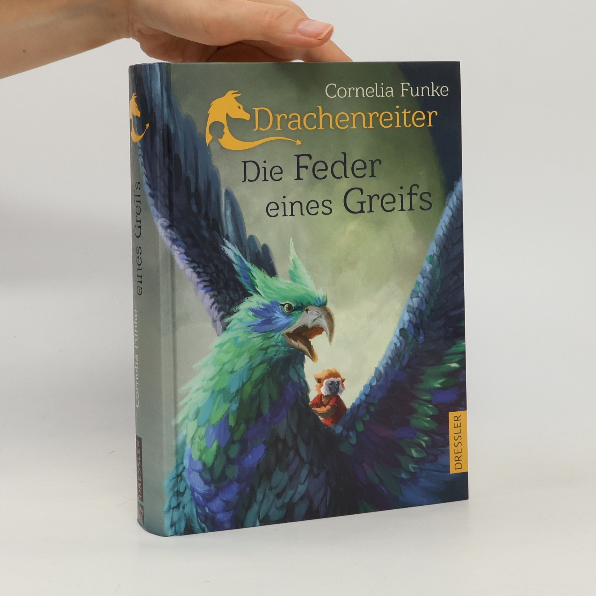 Cornelia Funke Drachenreiter : Die Feder eines Greifs