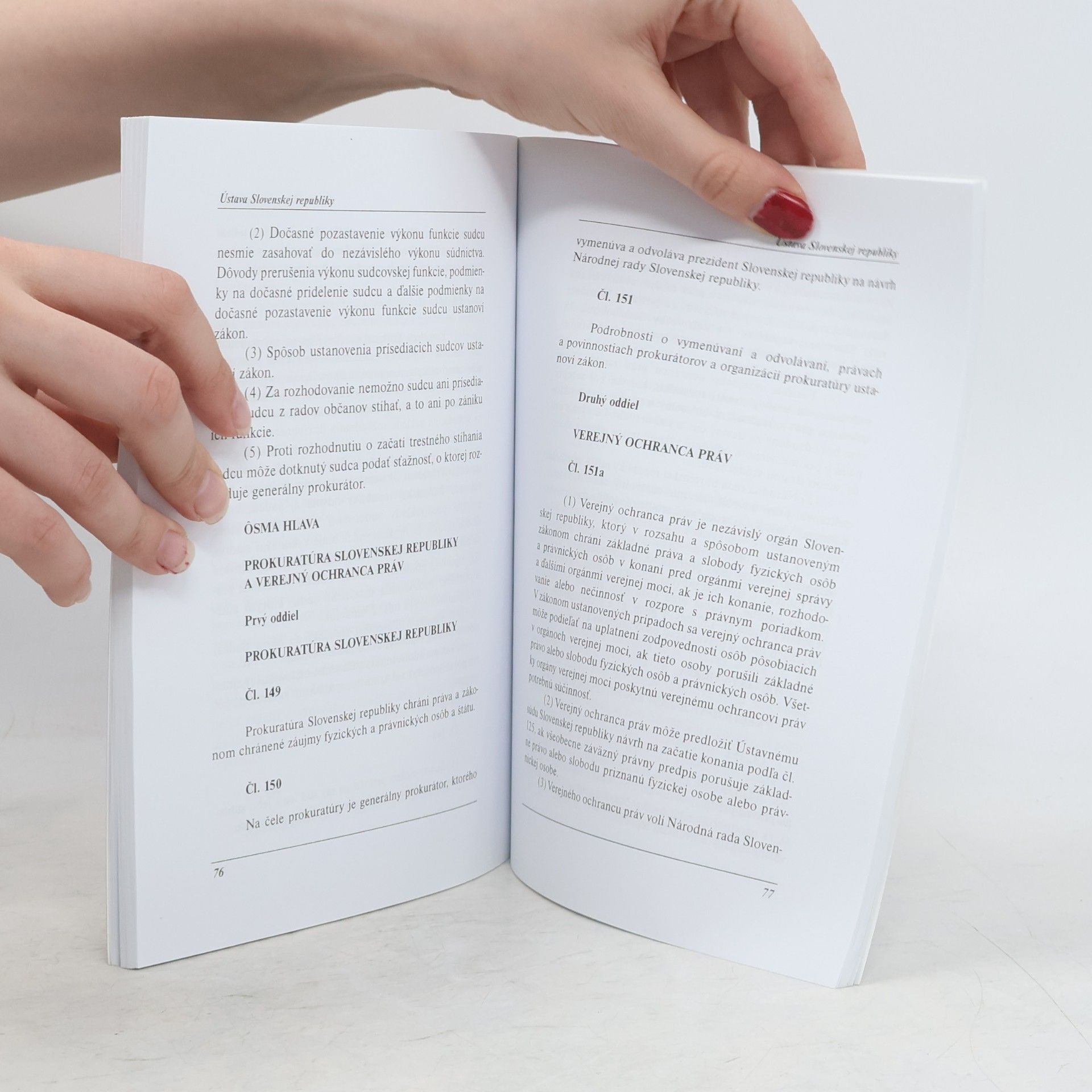 Various authors Ústava Slovenskej republiky a Listina základných práv a slobôd