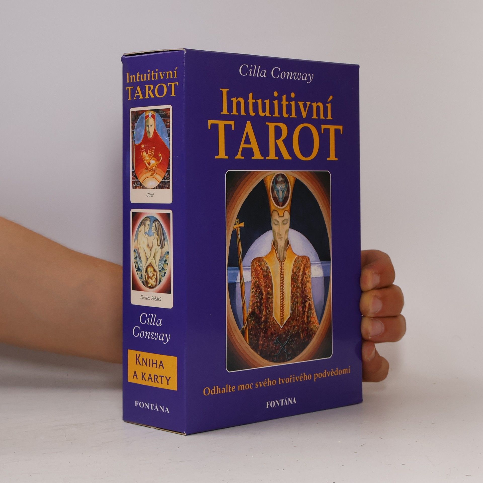 Cilla Conway Intuitivní tarot: Odhalte moc svého tvořivého podvědomí